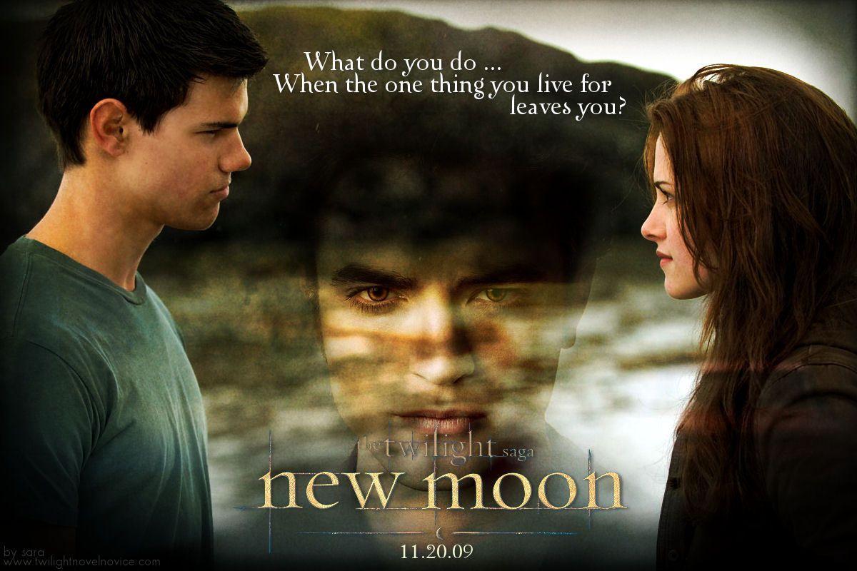 Forever Love Twilight image New Moon, Jacob and Bella HD wallpaper