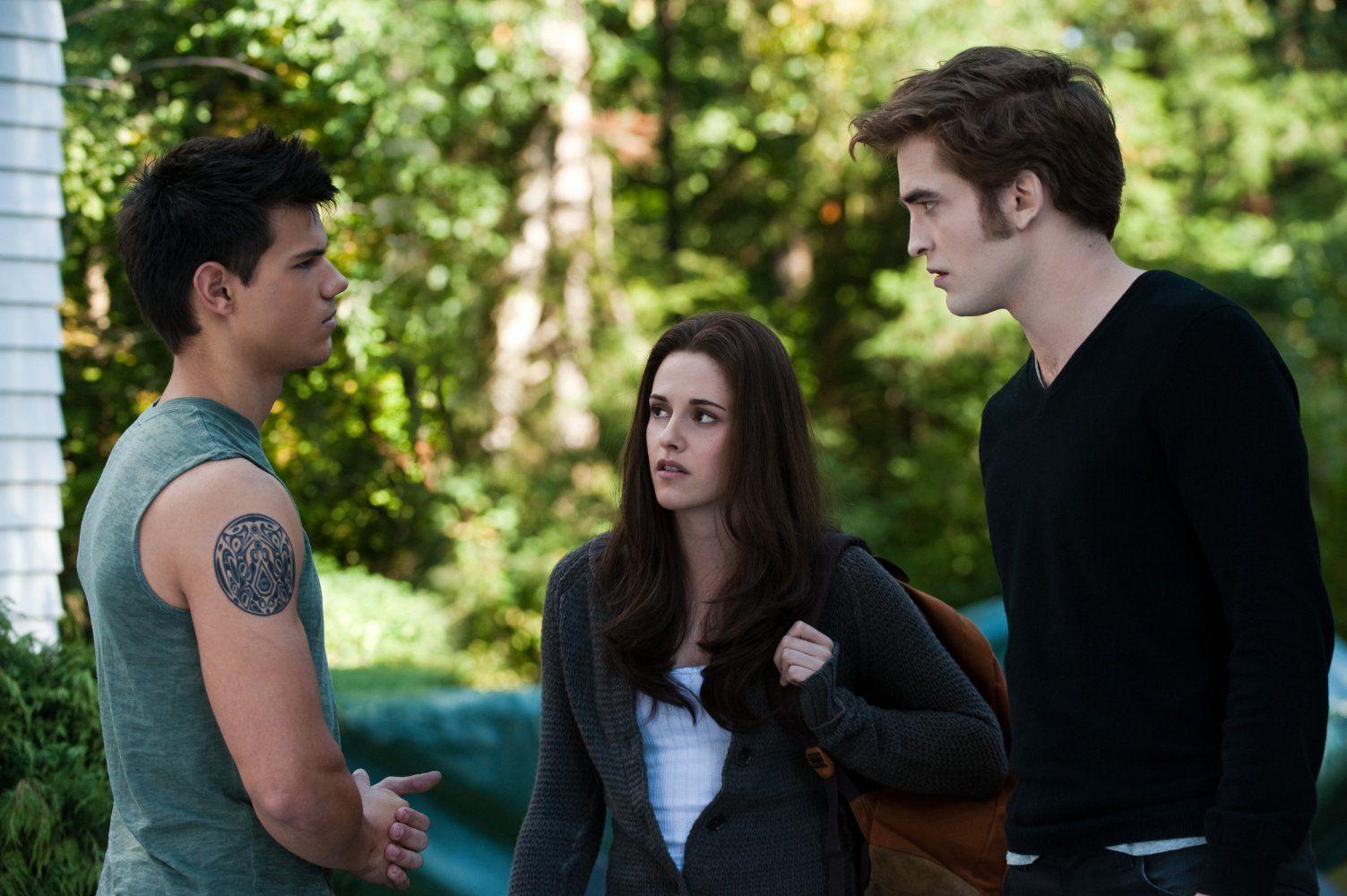 Jacob, Bella and Edward. Twilight Saga: Eclipse