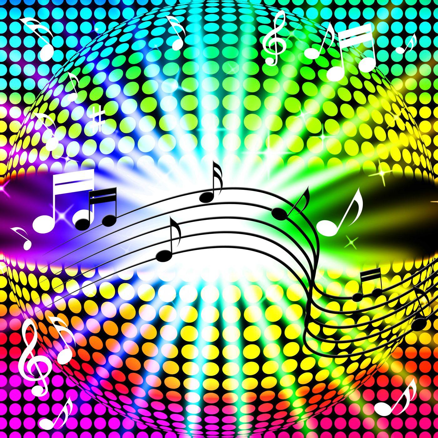 Free photo: Music Disco Ball Background Shows Songs Dancing