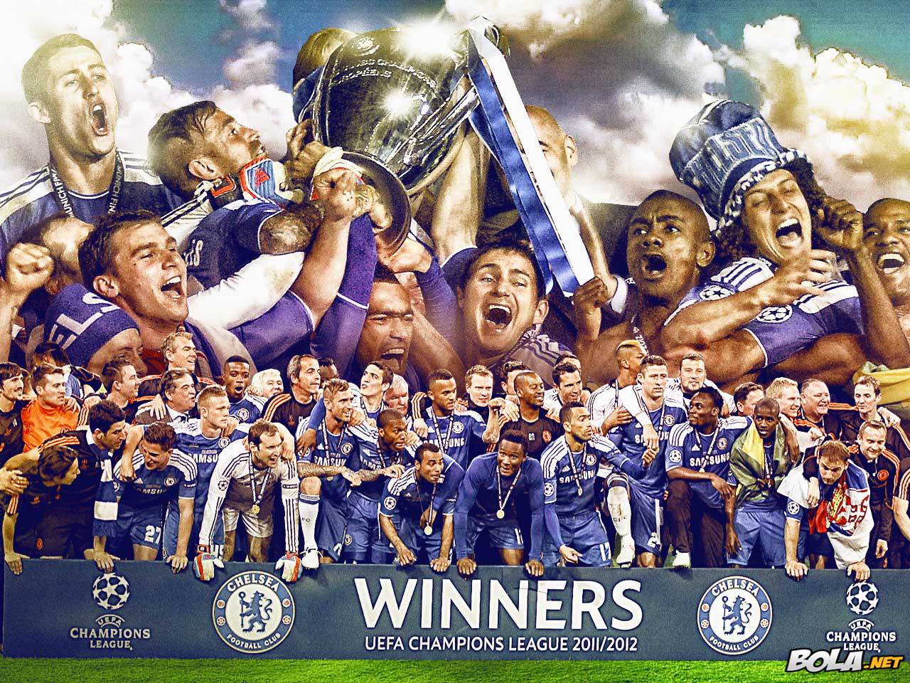 Chelsea are the Champions of Europe!!!