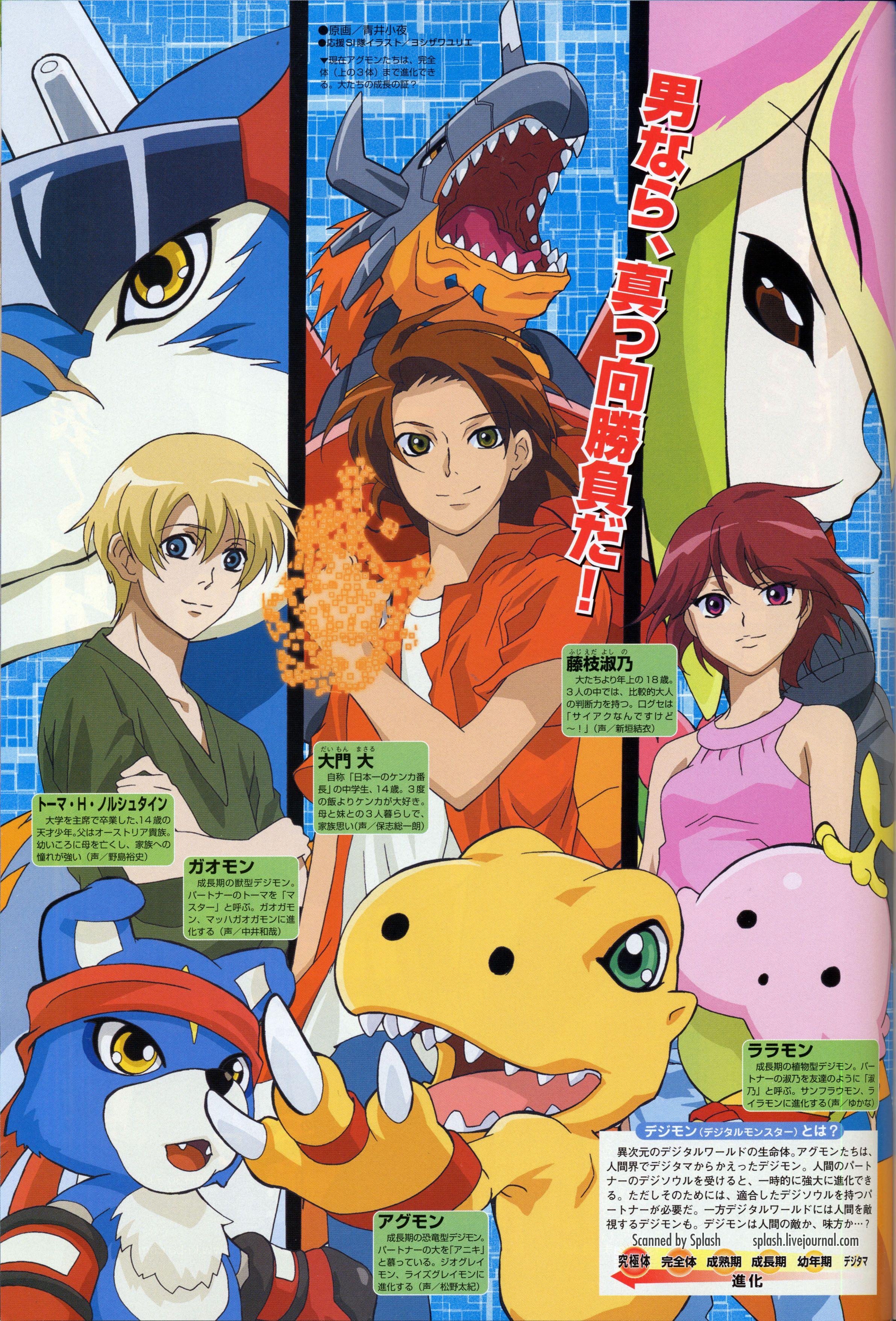 Digimon Savers and Scan Gallery