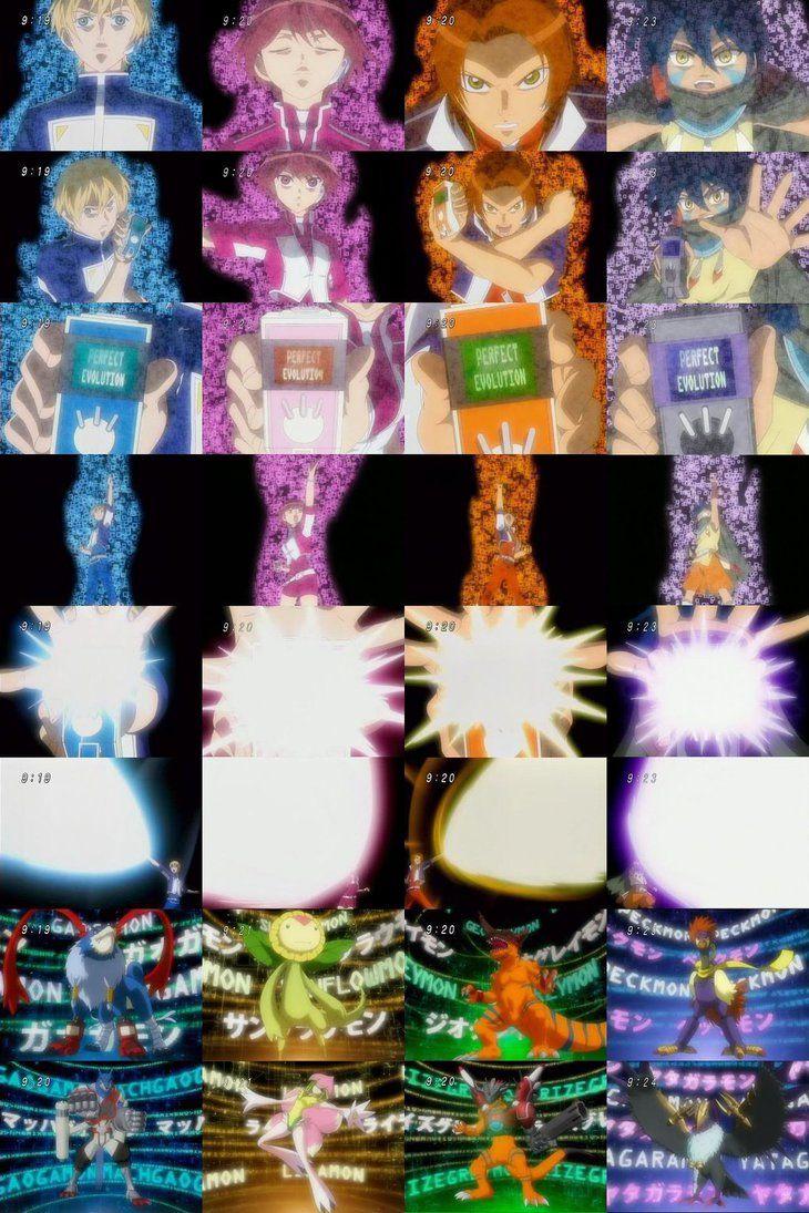 Digimon Data Squad Digievolutions