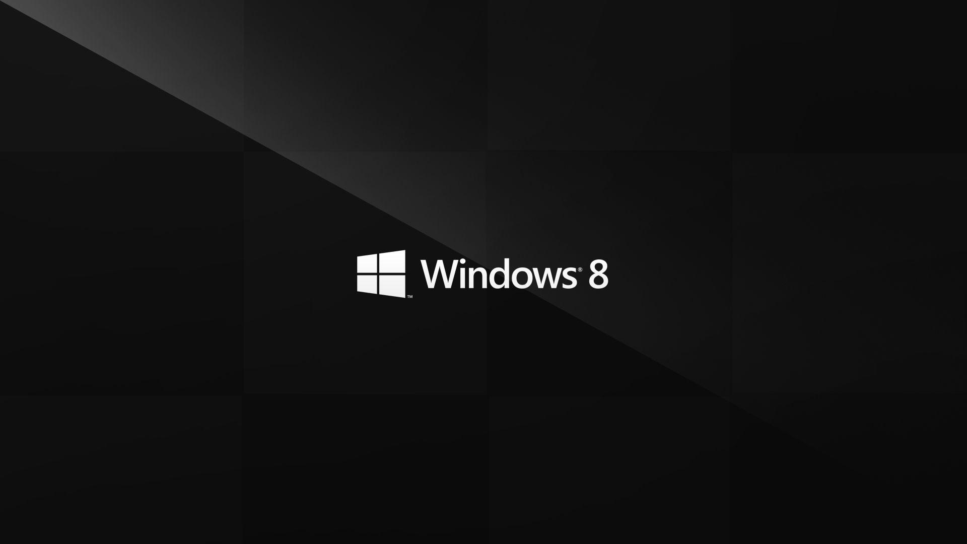 Windows 8 Black Background