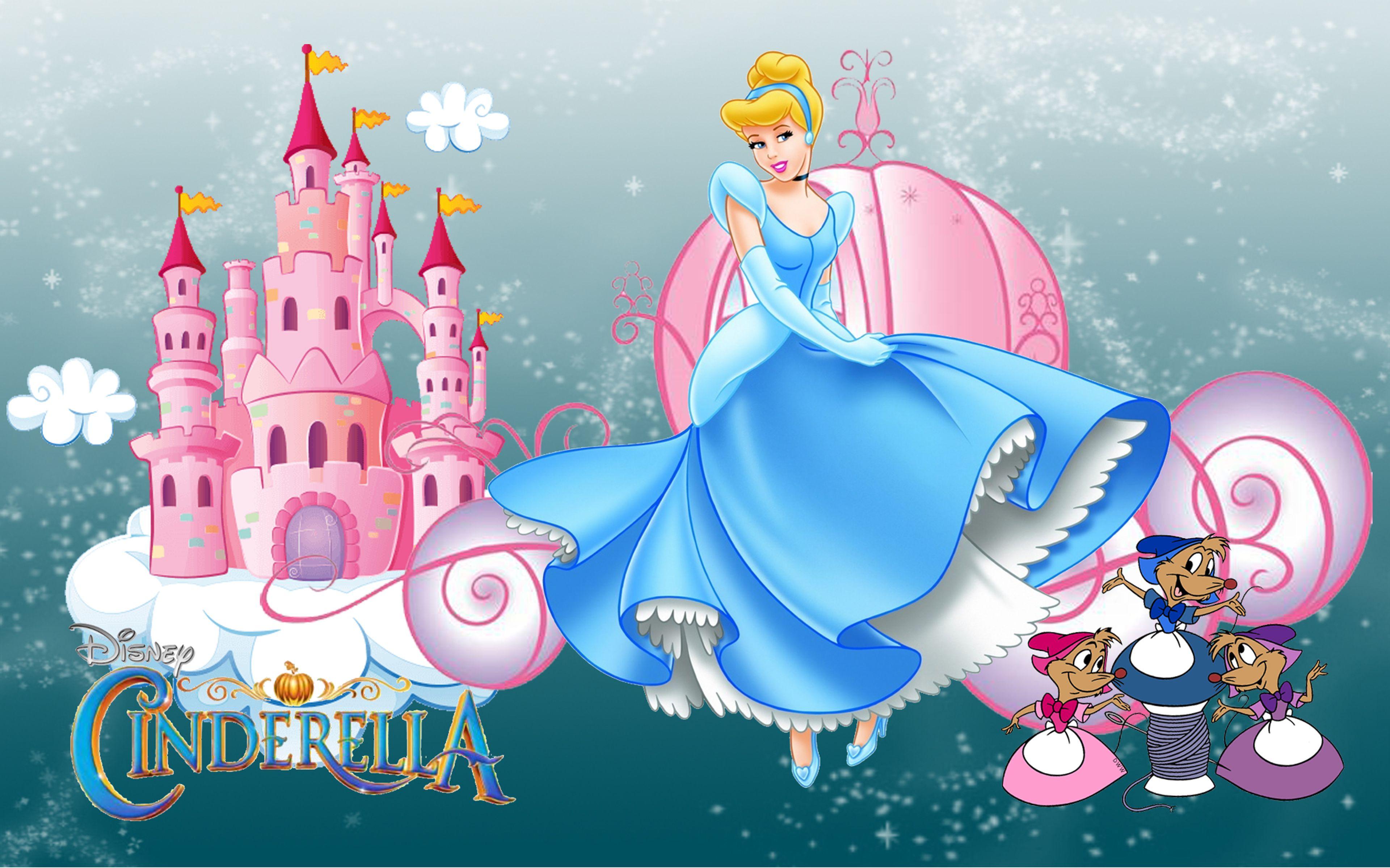 Castle Of Princess Cinderella Cartoon Walt Disney Desktop HD