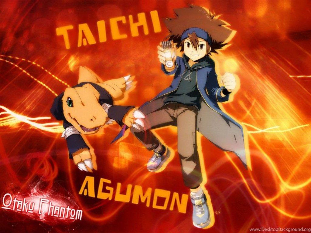 Yagami Taichi And Agumon Digimon Wallpaper By Joe By Paulo22s2 On
