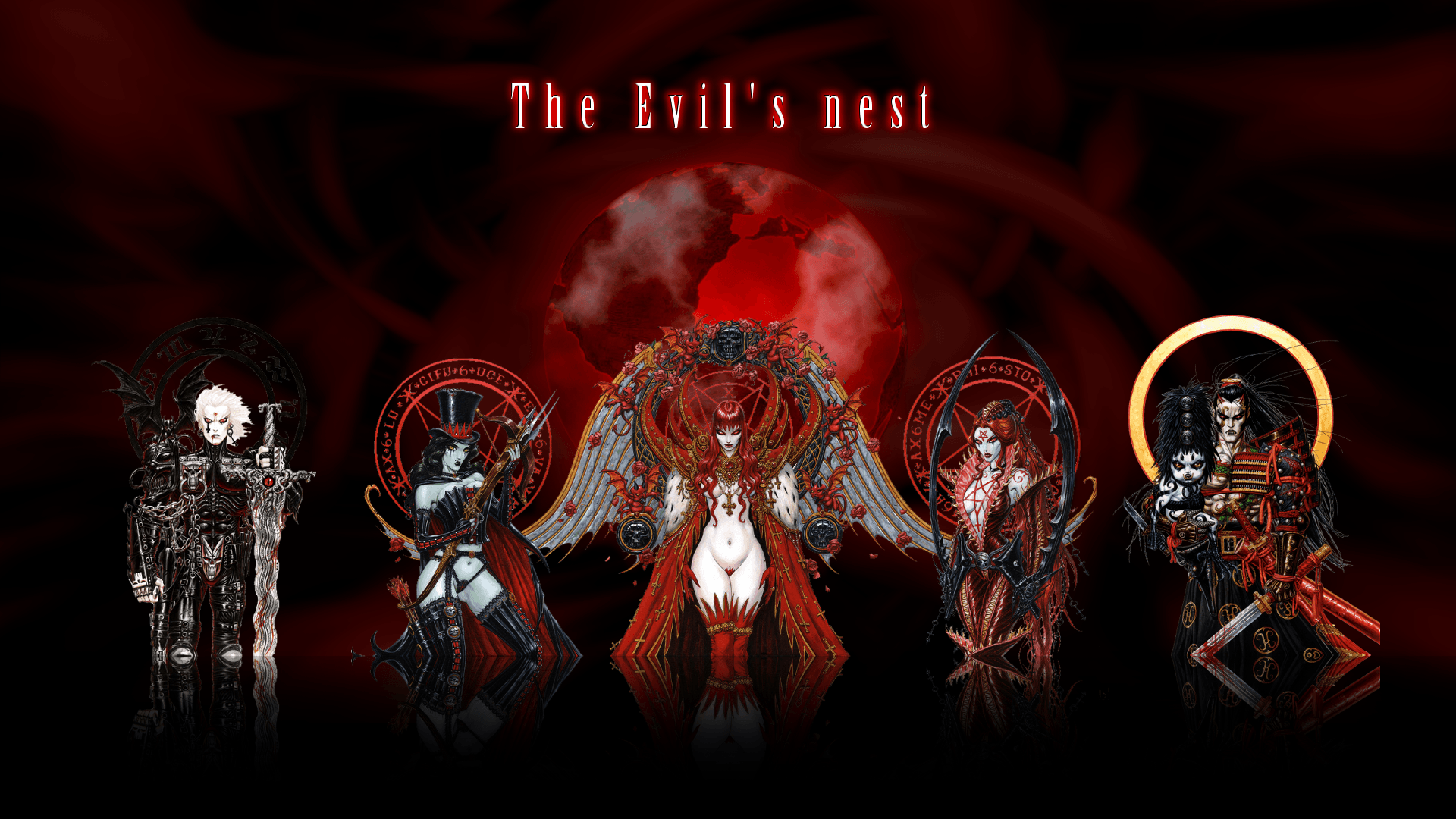 Resurrection the Evil's nest Vampire Knight, Wallpaper