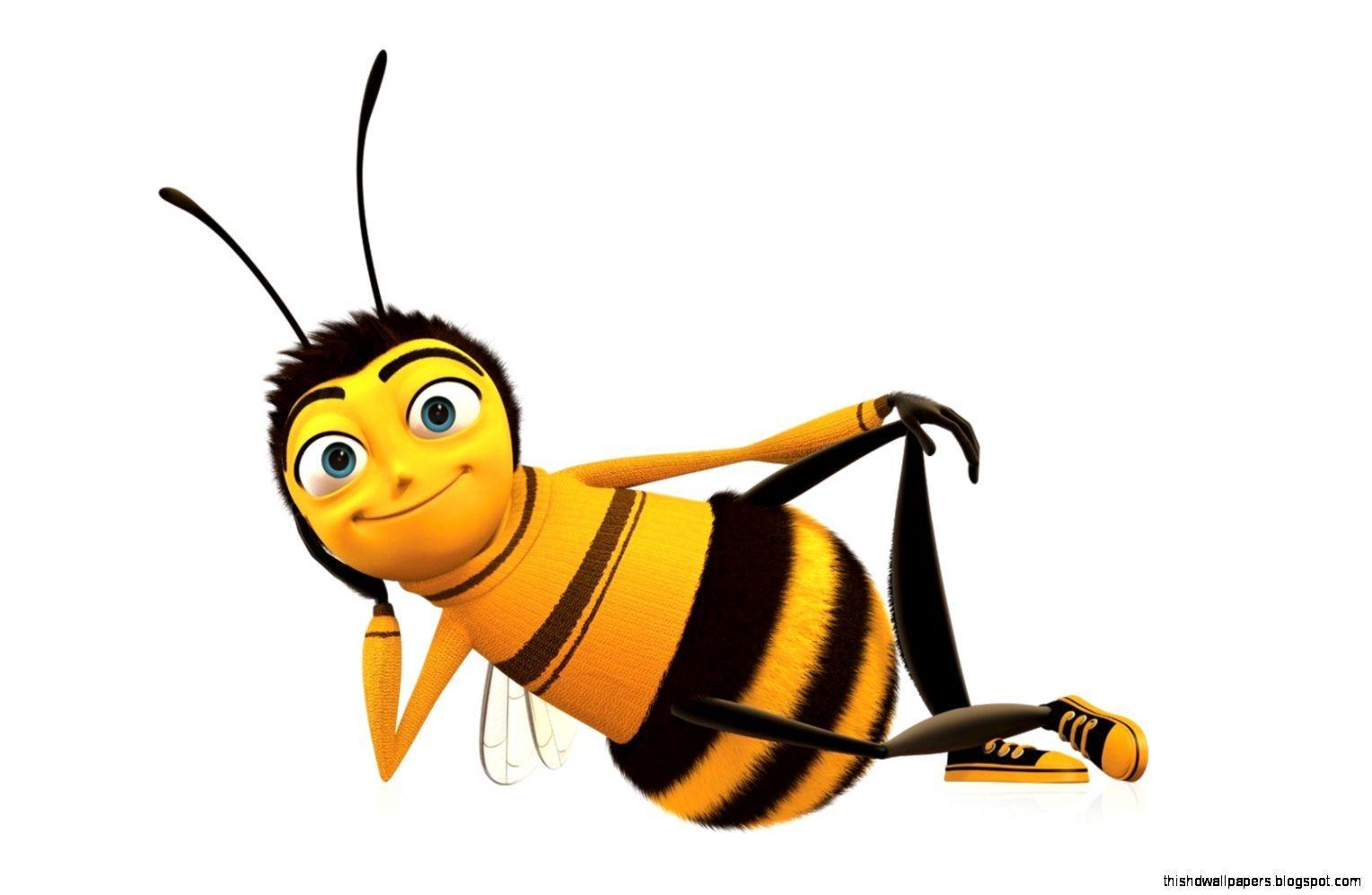 Cartoon Bee HD Wallpaper