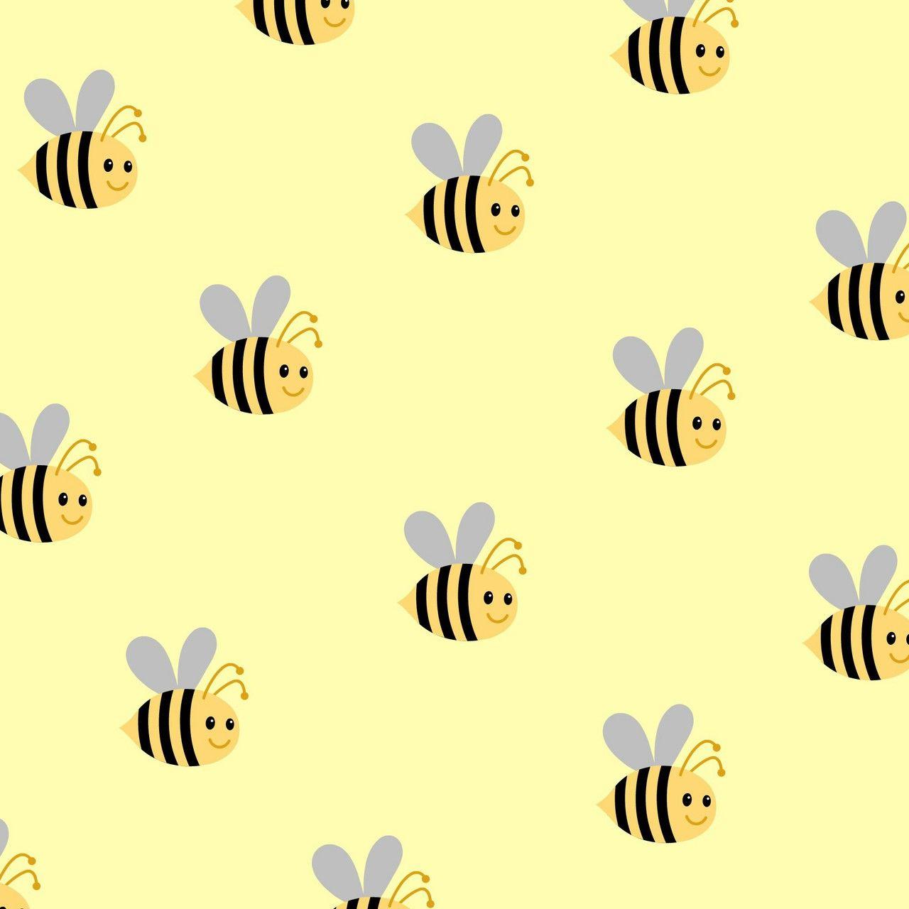 Cute Honey Bee Wallpaper