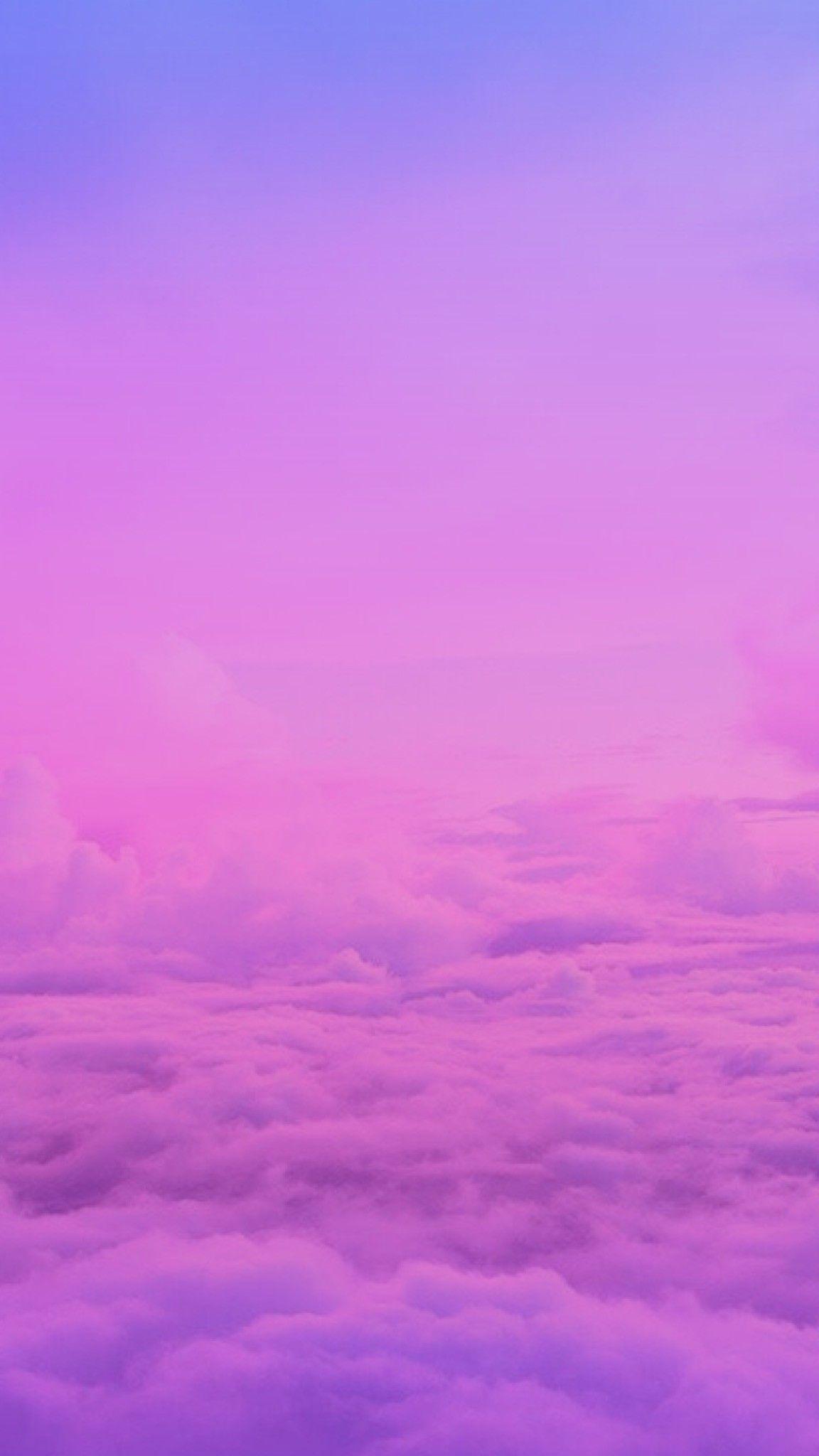 Pink and Purple Ombre Wallpaper