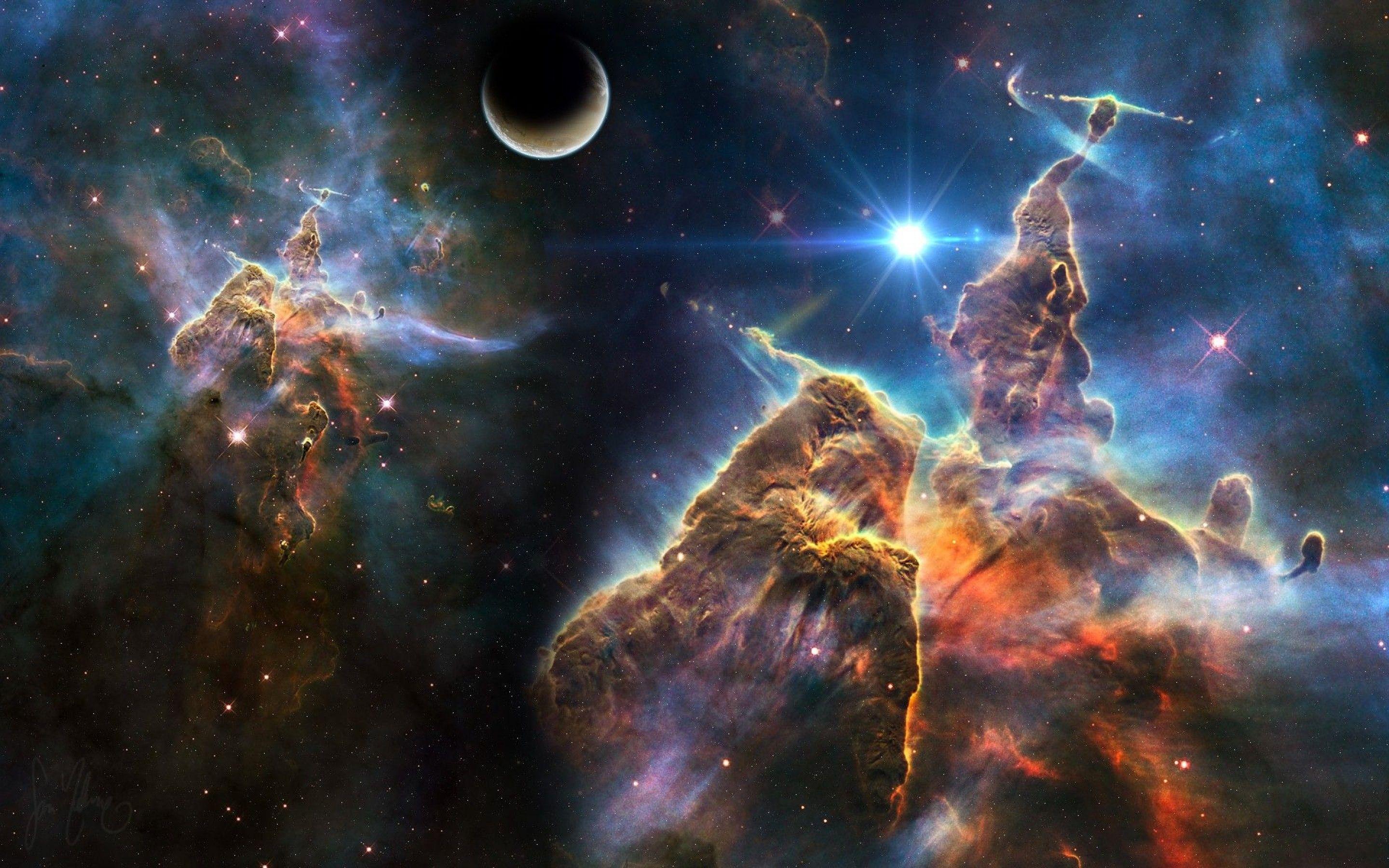 Very Beautiful Nebula Wallpaper