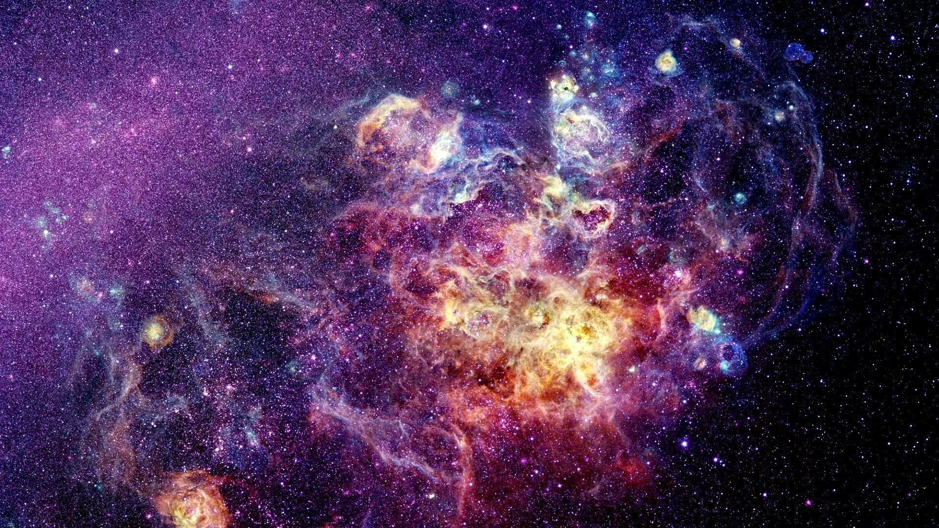 Nebula Wallpaper 21 X 1080