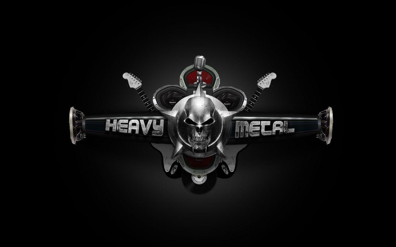 Heavy Metal Background. Things to