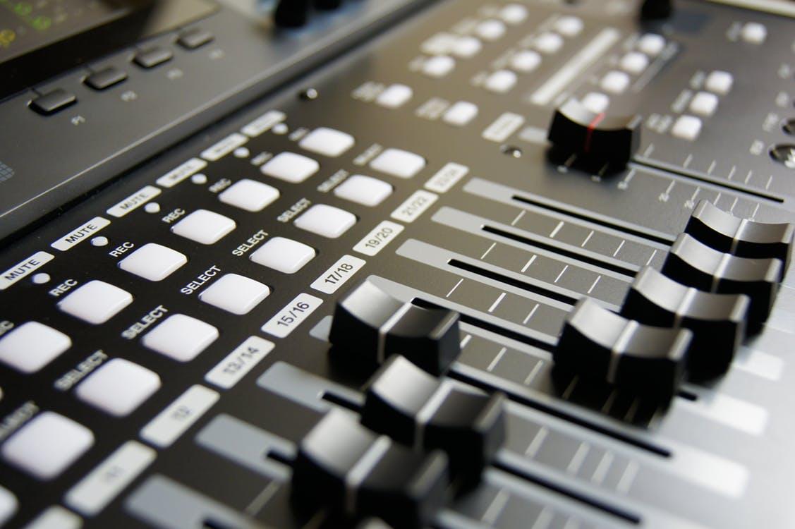 Music Mixer Table Technology Wallpaper