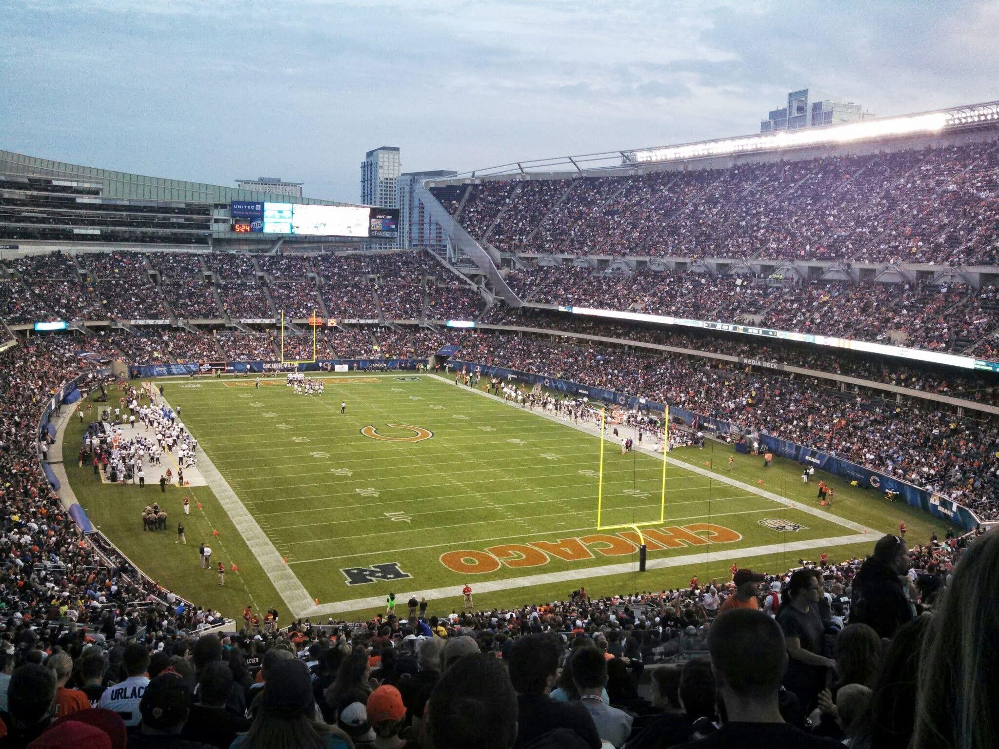Chicago Bears Soldier Field Wallpaperwidescreen Chicago Bears