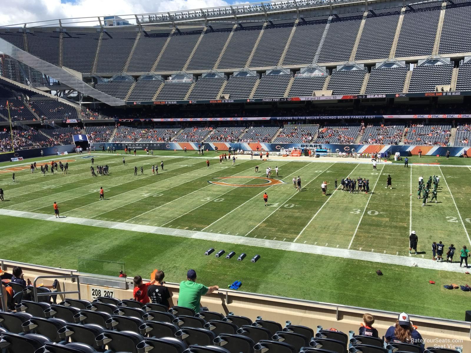Soldier Field Section 207