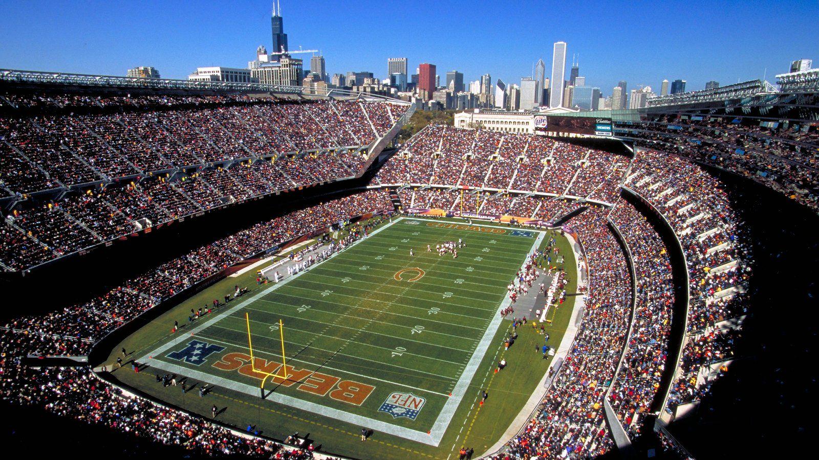Chicago Bears Soldier Field Wallpapers - Wallpaper Cave