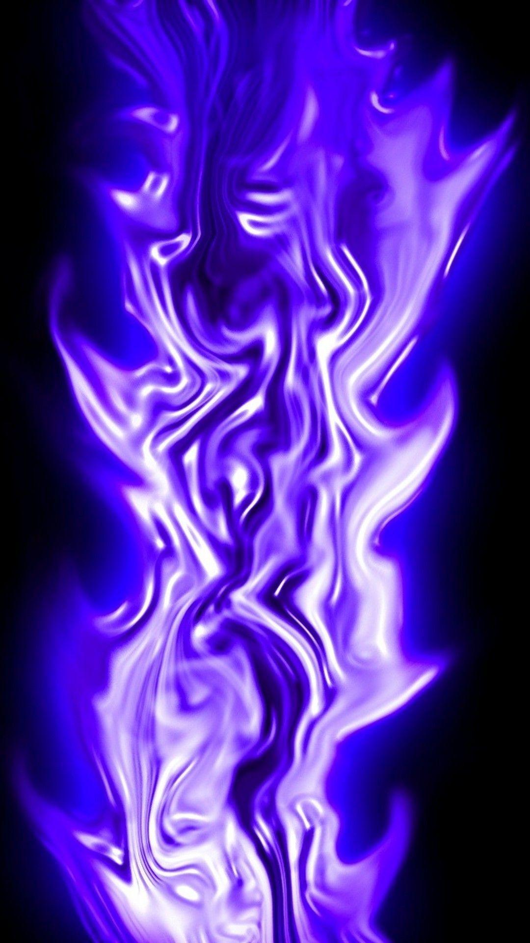 iPhone Wallpaper Blue Fire iPhone Wallpaper
