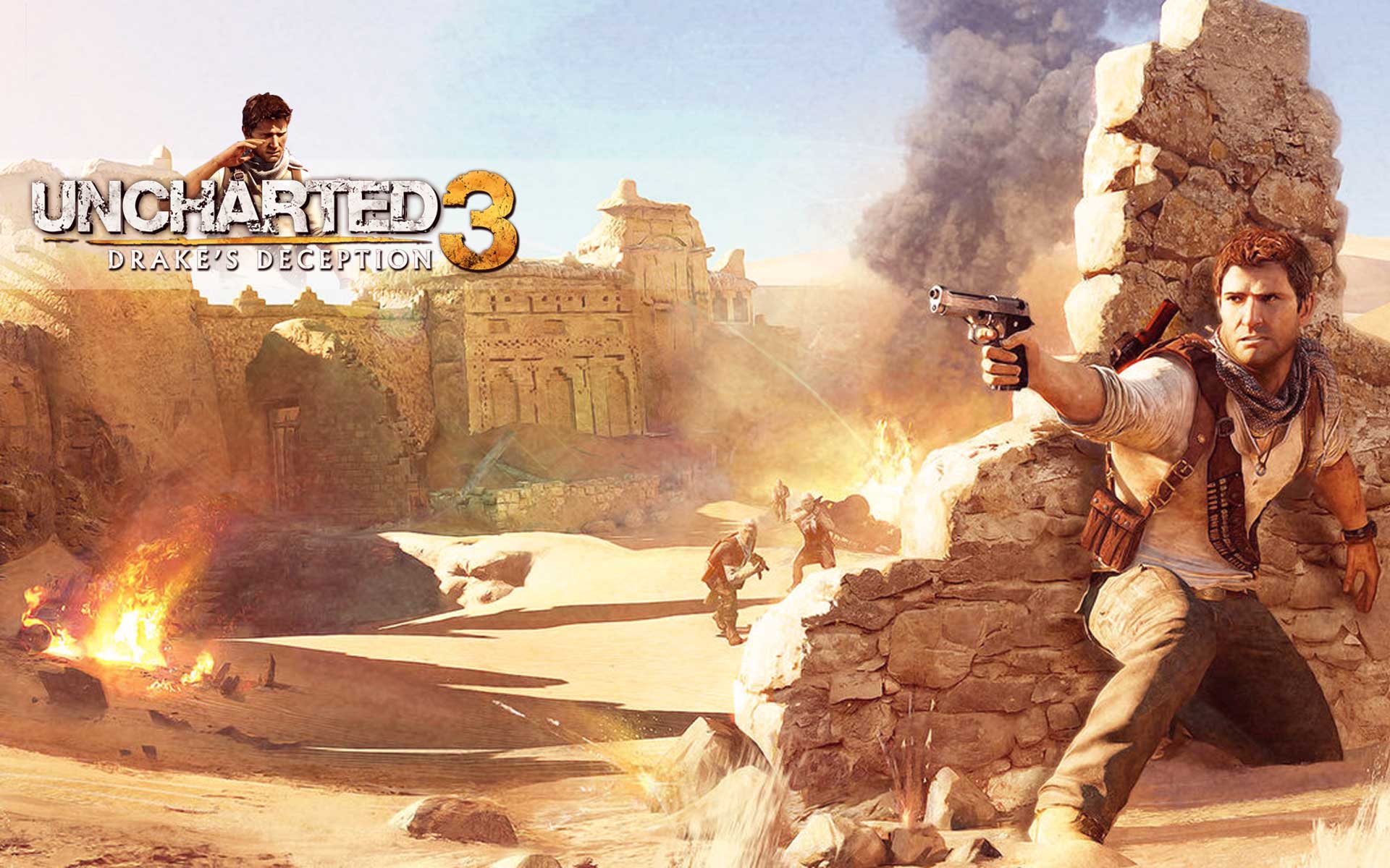 Uncharted 3 HD Wallpaper, Background Image