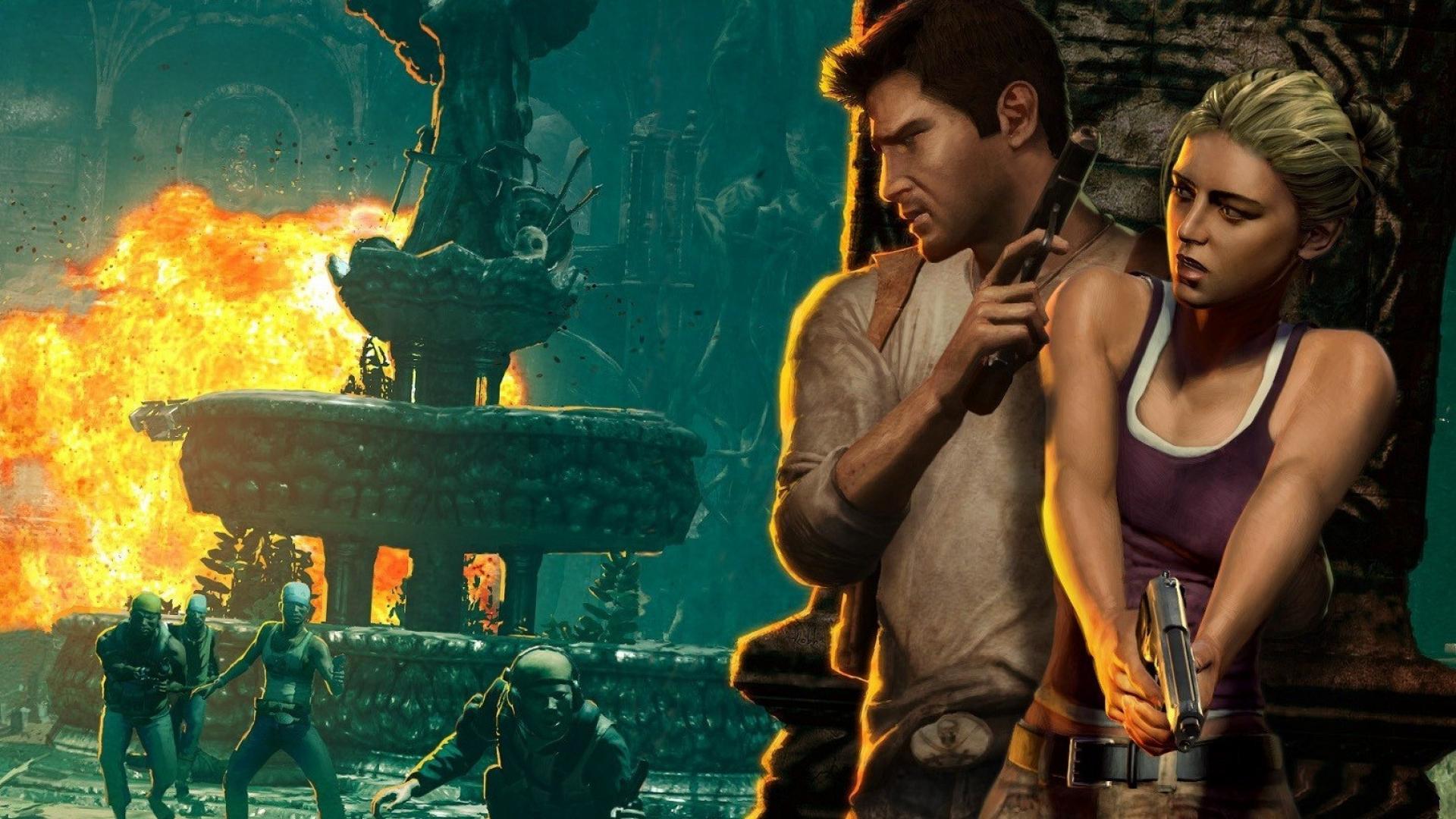 Uncharted nathan drake artwork wallpaper