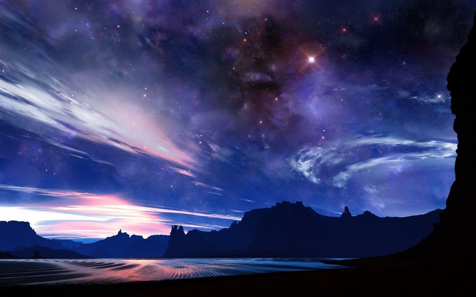 Starry Sky Wallpaper, Full HDQ Starry Sky Picture and Wallpaper