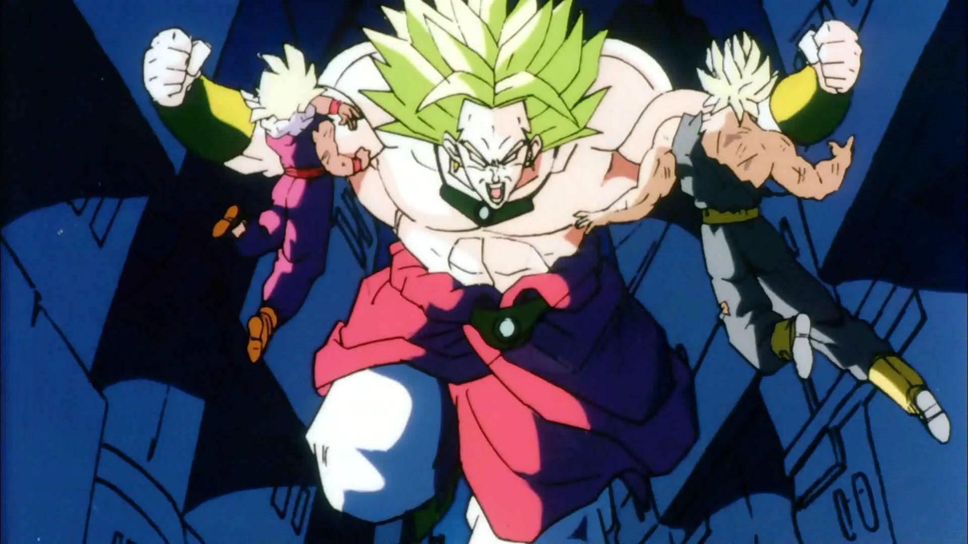 Broly Vs Trunks and