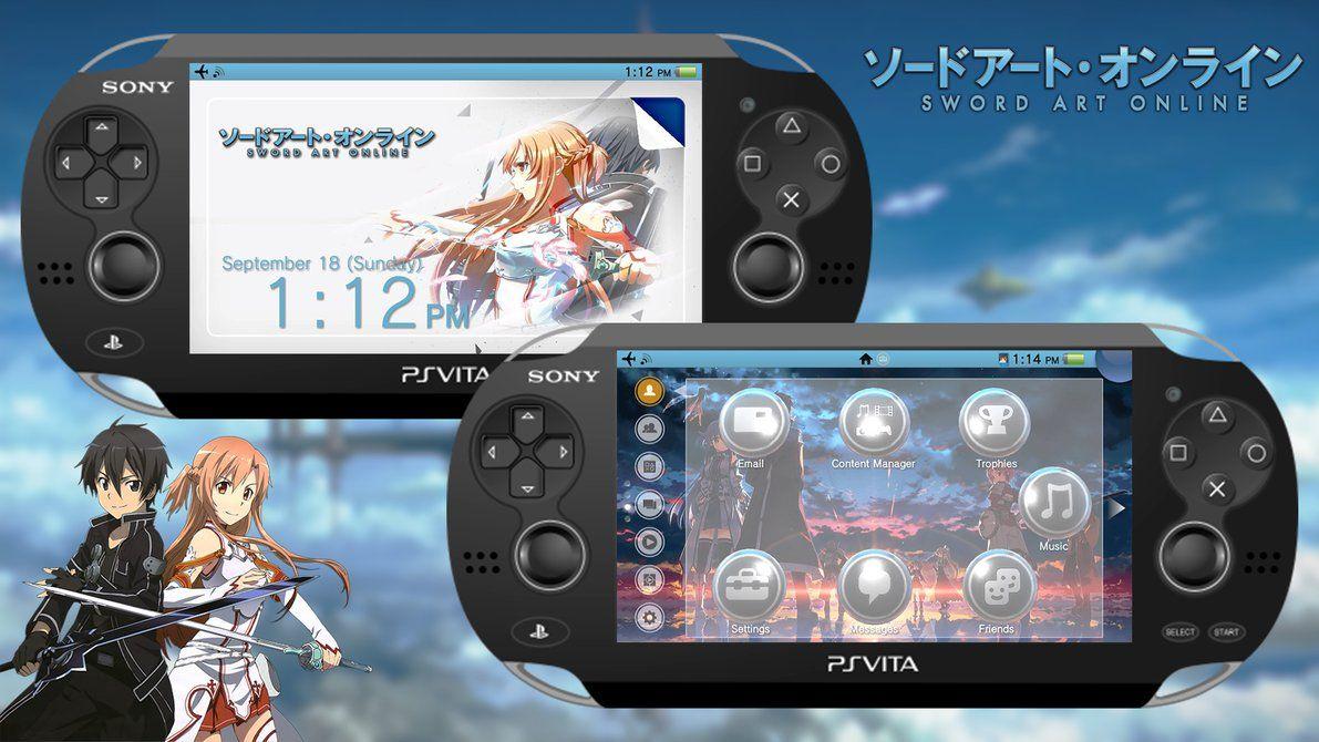 Sword Art Online [PS Vita Custom Theme]