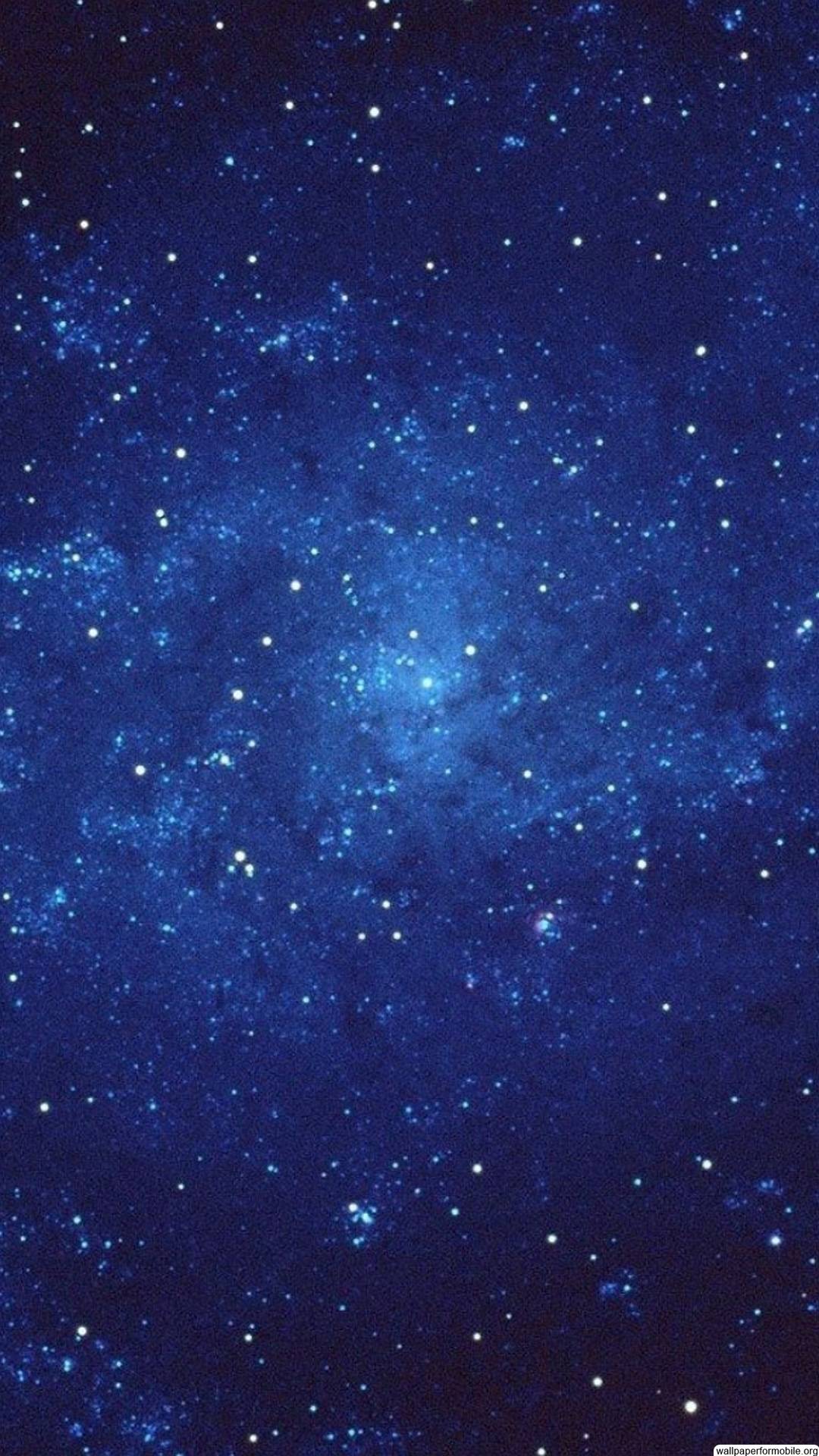 Blue Sky With Stars Wallpaper