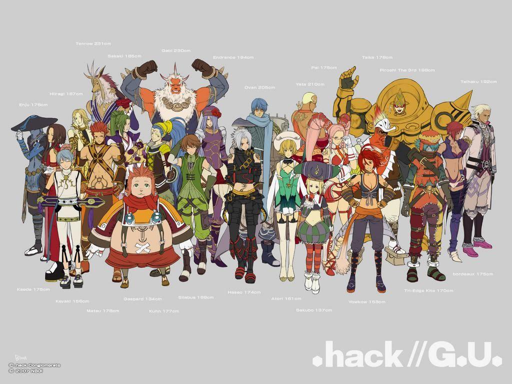 Hack Gu Characters Wallpapers Wallpaper Cave