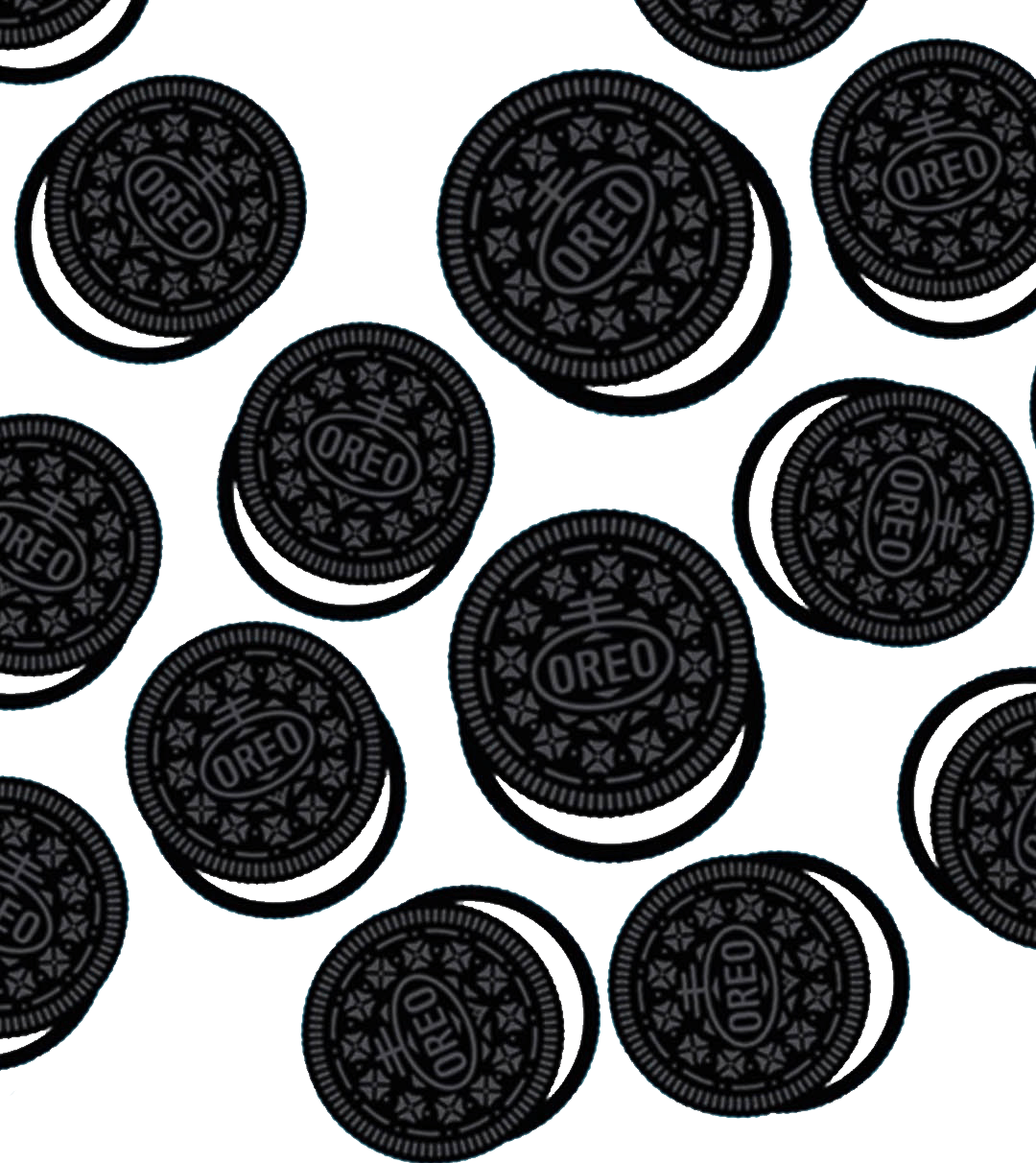Cookies Wallpaper 4K, Supreme, Oreo, Red background