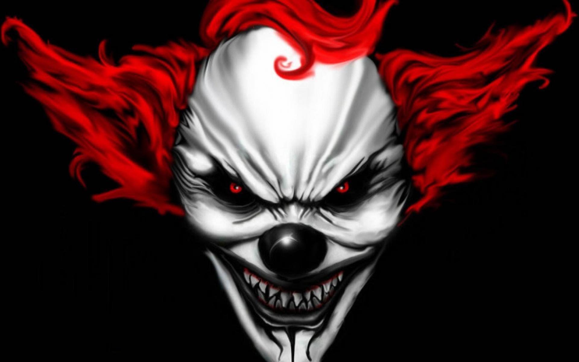 Dark Evil Clown HD Wallpaper