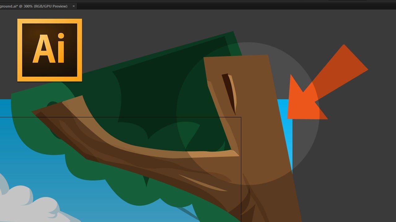 Clipping mask tutorial in Adobe illustrator CC Game