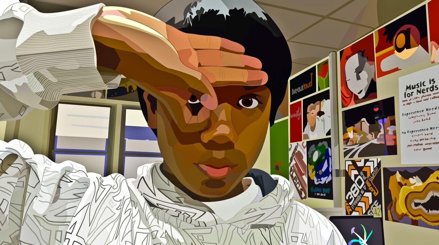 Illustrator Fun- Vector Self Portrait. Adobe Education Exchange