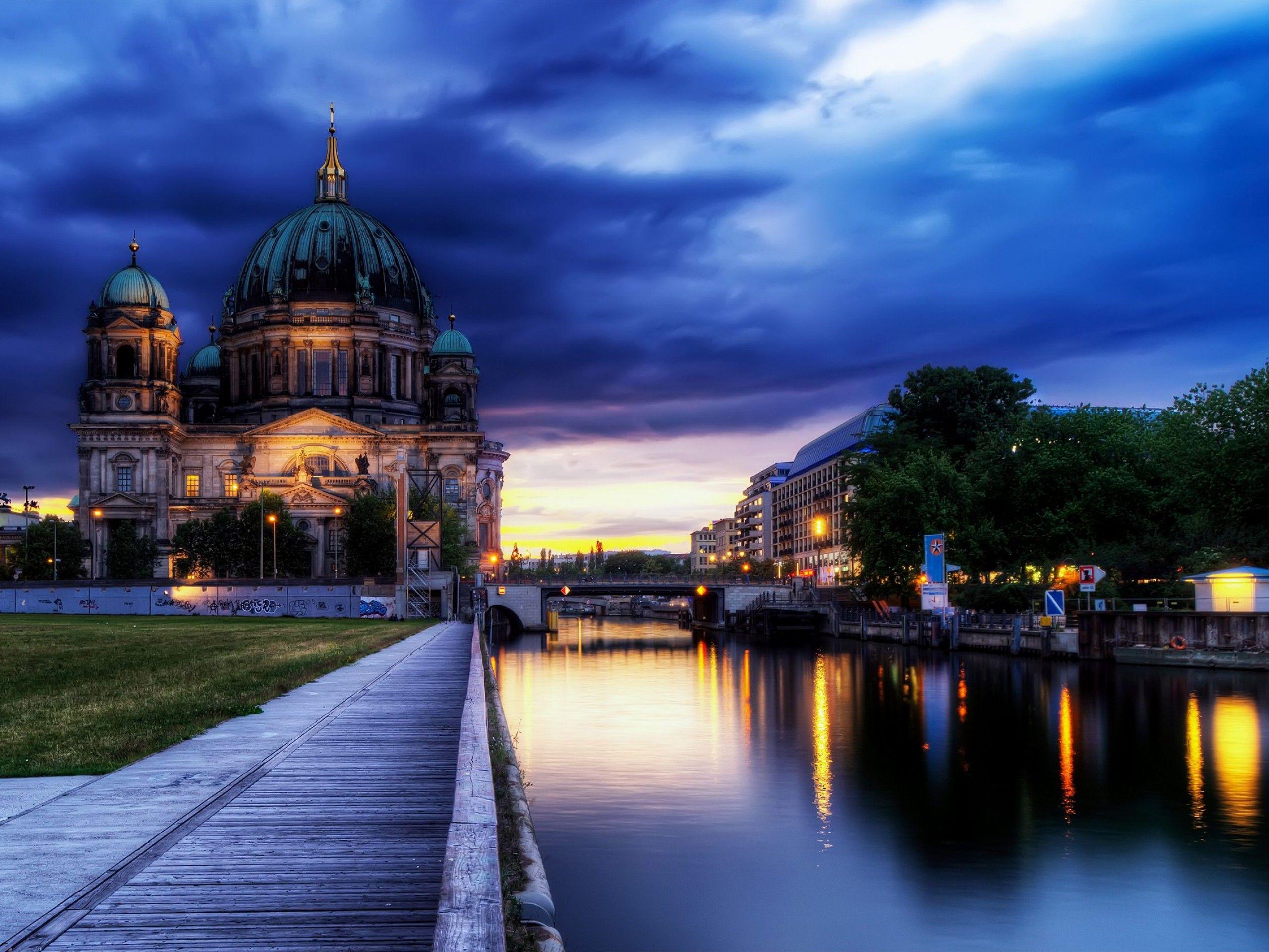 Awesome Berlin Cathedral Place Germany HD Wallpaper