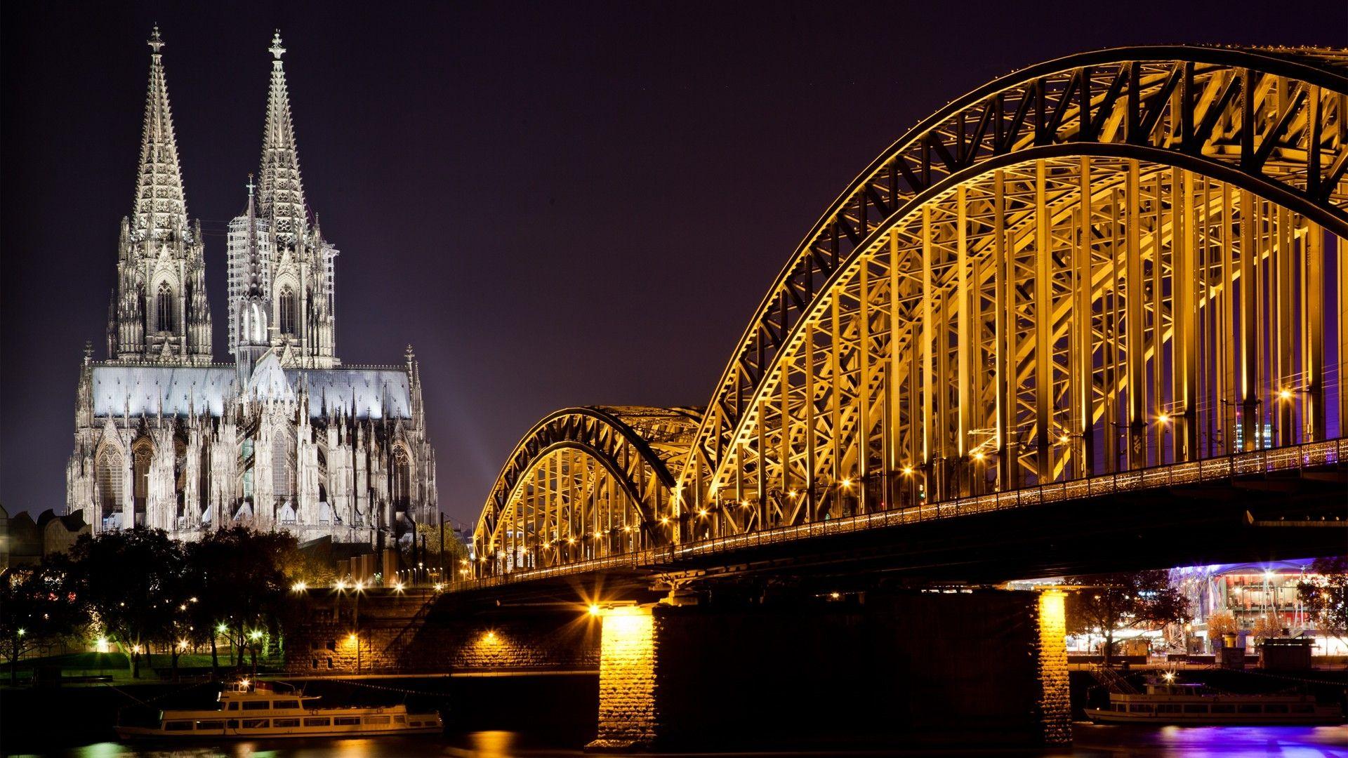 Germany City Bridge HD Picture Wallpaper Wallpaper