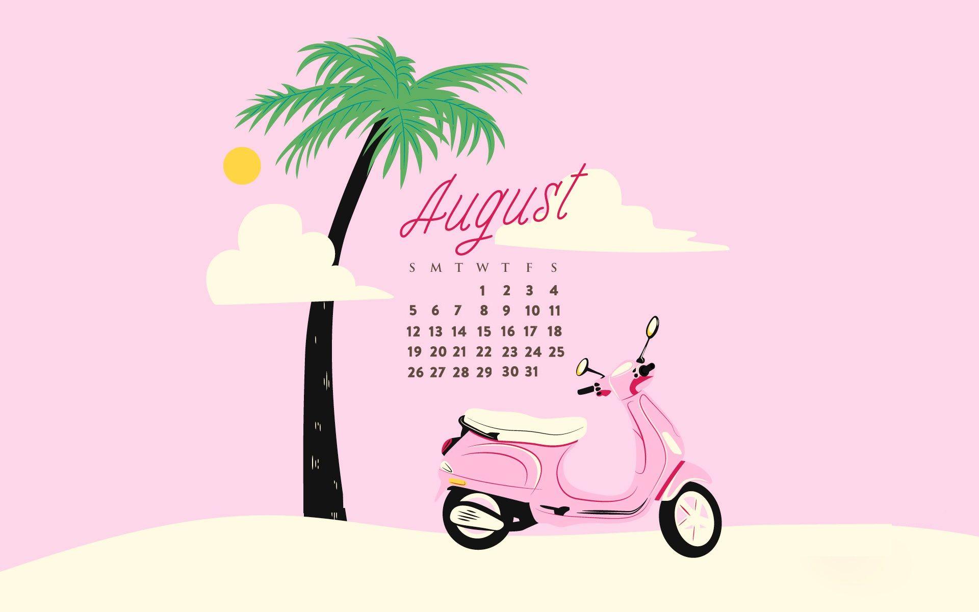 August 2018 Calendar Wallpaper. Calendar 2018