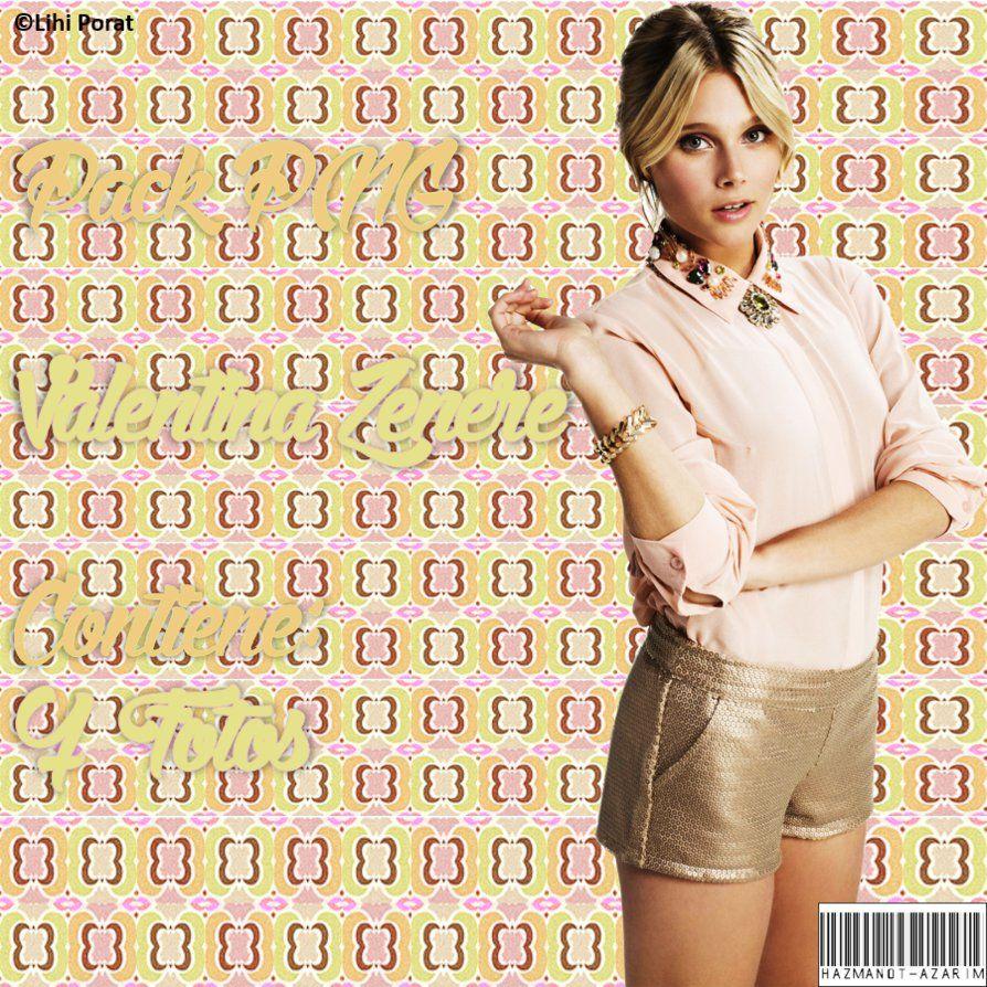 Pack PNG: Valentina Zenere By Hazmanot Azarim