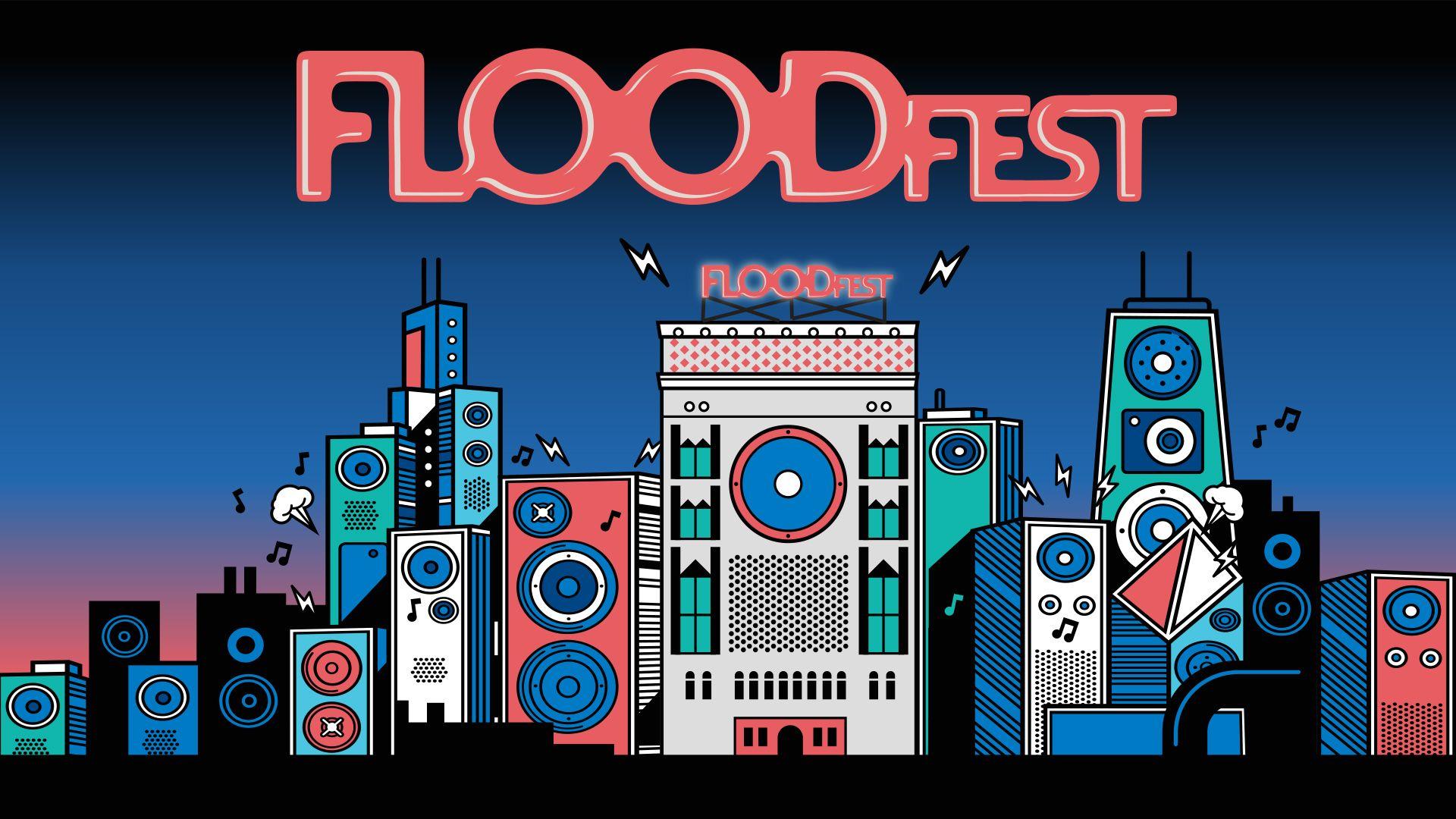FLOOD. RSVP: FLOODfest Chicago 2017 with Sylvan Esso, Grace