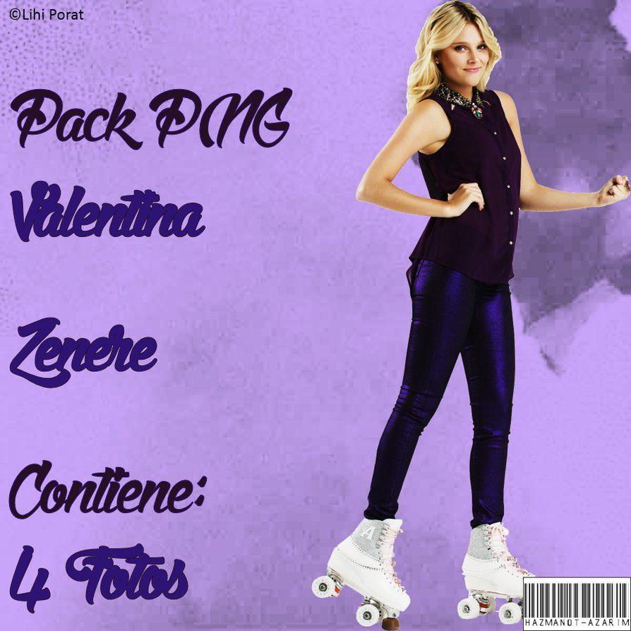 Pack PNG: Valentina Zenere By Hazmanot Azarim
