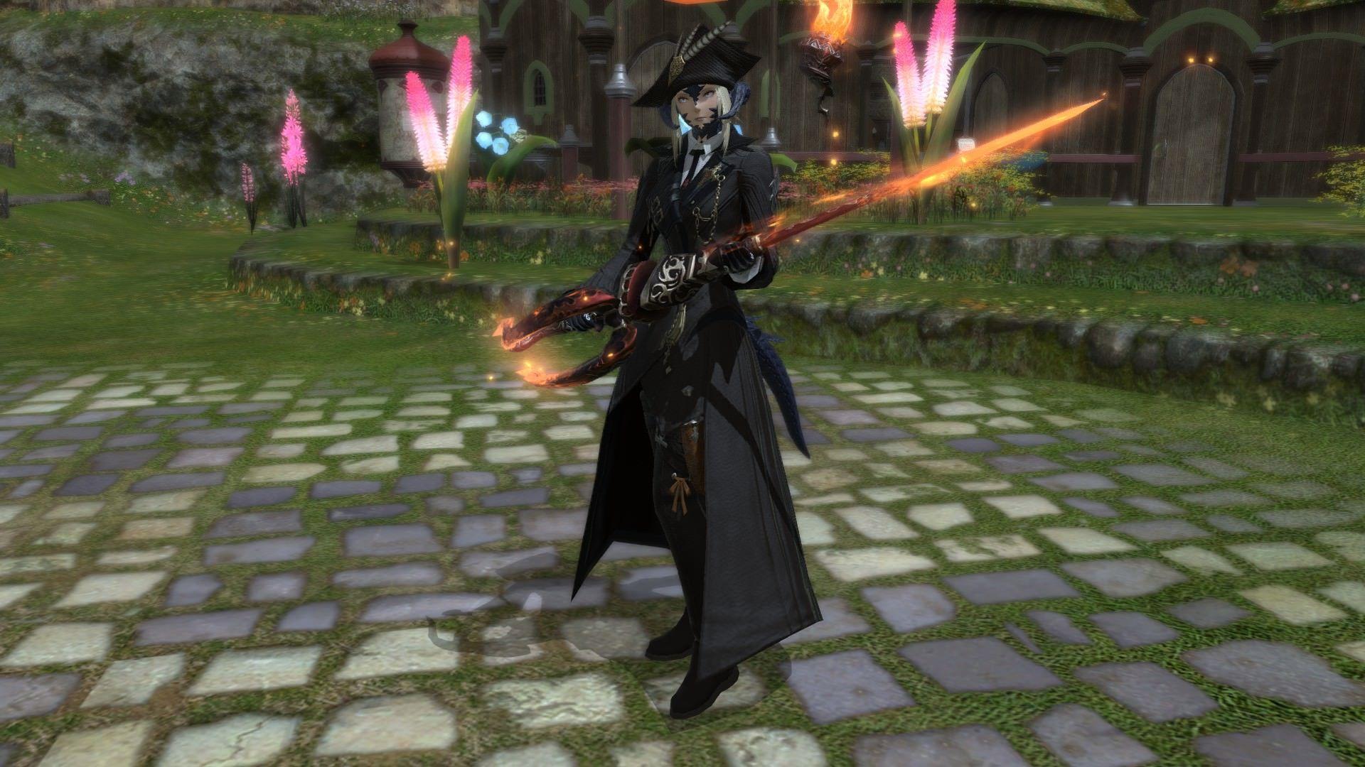 I tried cosplaying Lady Maria from Bloodborne in FFXIV, what do you