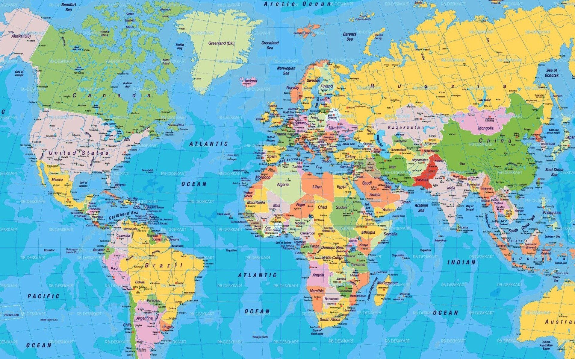 World Map 4K Wallpapers - Wallpaper Cave