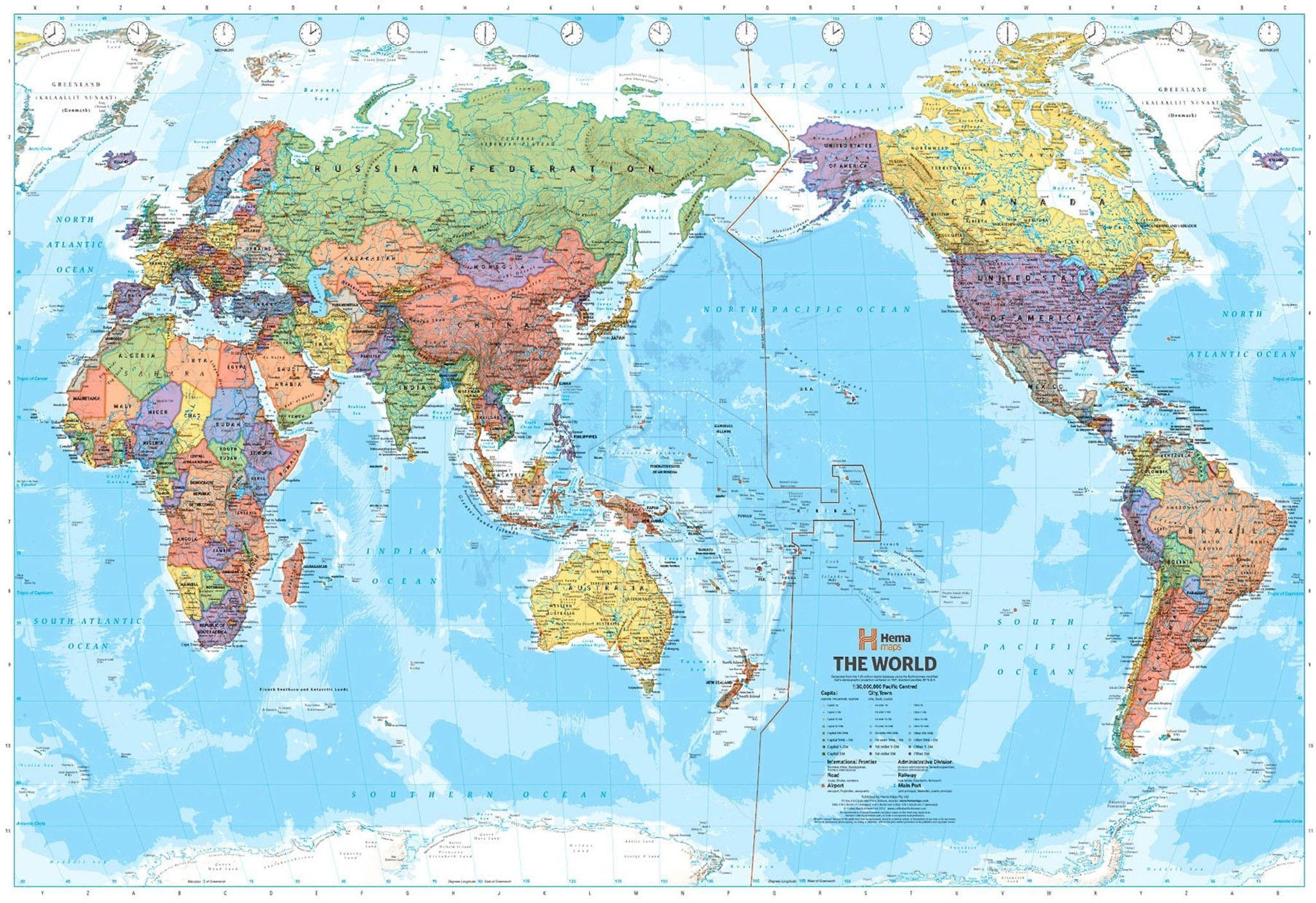 World Political Map HD world map wallpaper misc hq world map