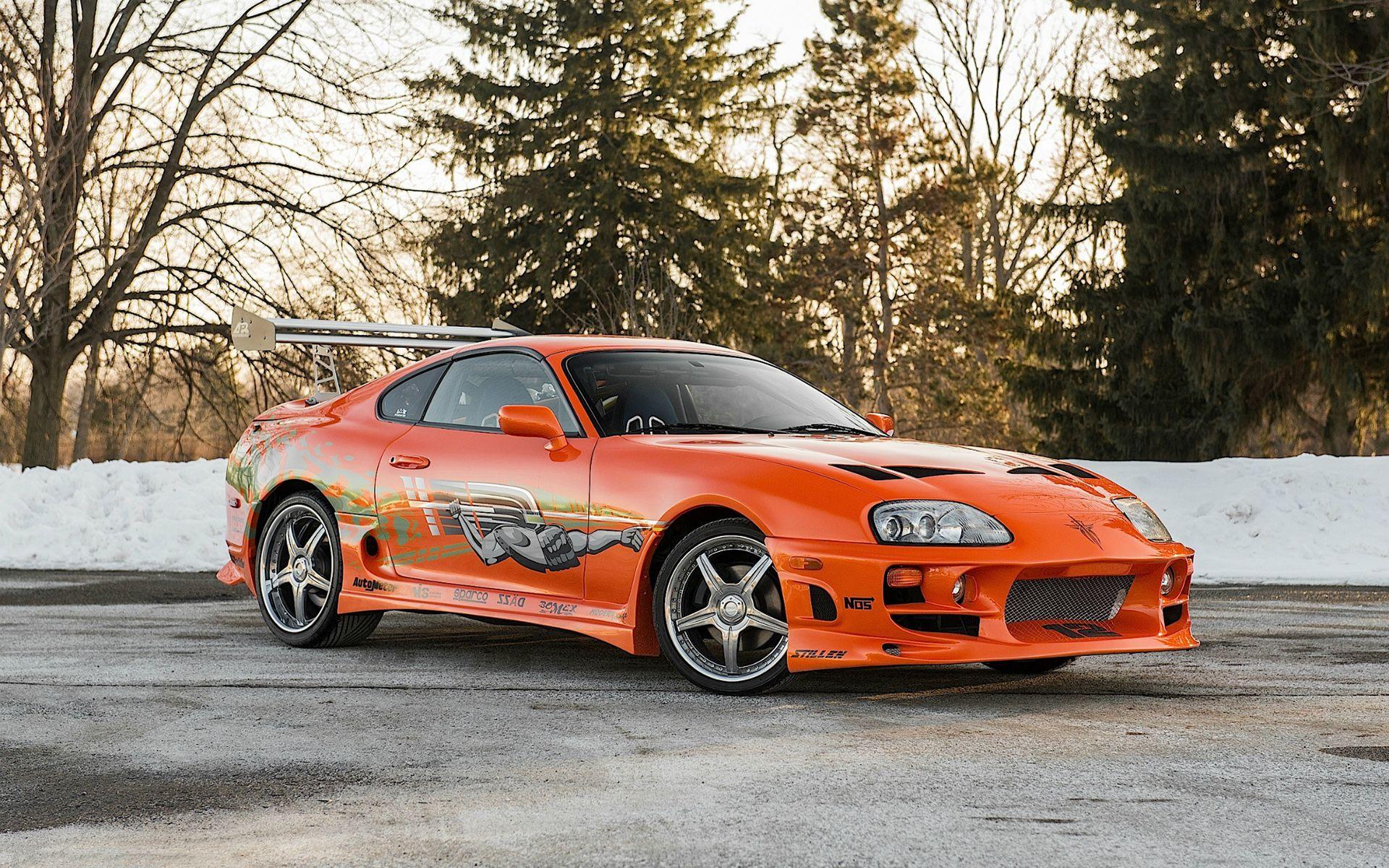 Toyota Supra Fast and Furious Stunt Car Wallpaper free desktop