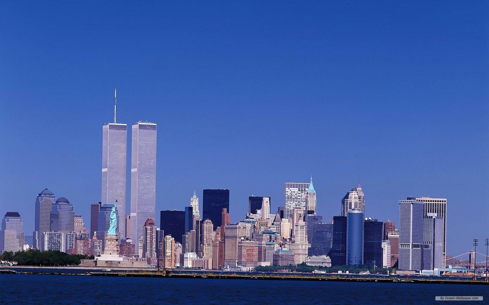 Free Wallpaper Travel wallpaper twin towers in New York