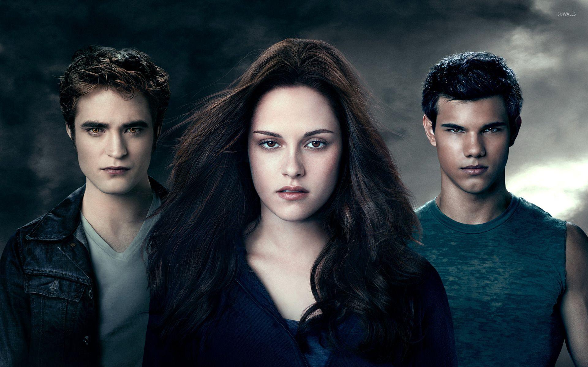 Edward, Bella and Jacob wallpaper wallpaper