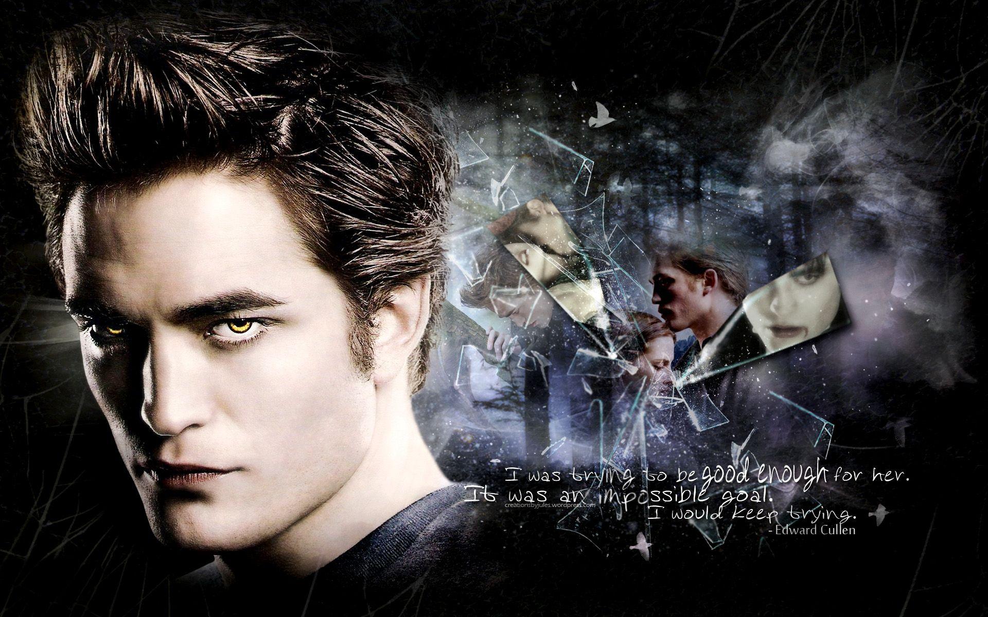New Robert Pattinson as Edward Wallpaper. Thinking of Rob