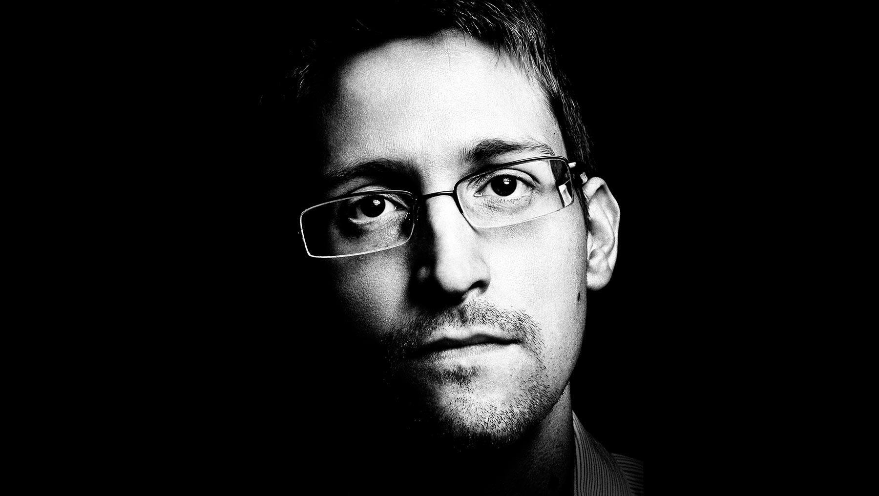 Edward Snowden Background Wallpaper