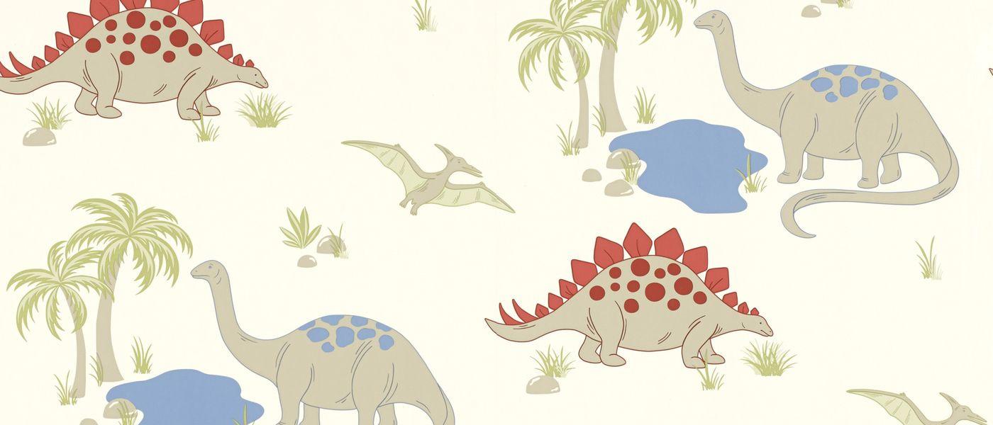 Dinosaurs Wallpaper at Laura Ashley. Cozinha. Dinosaur