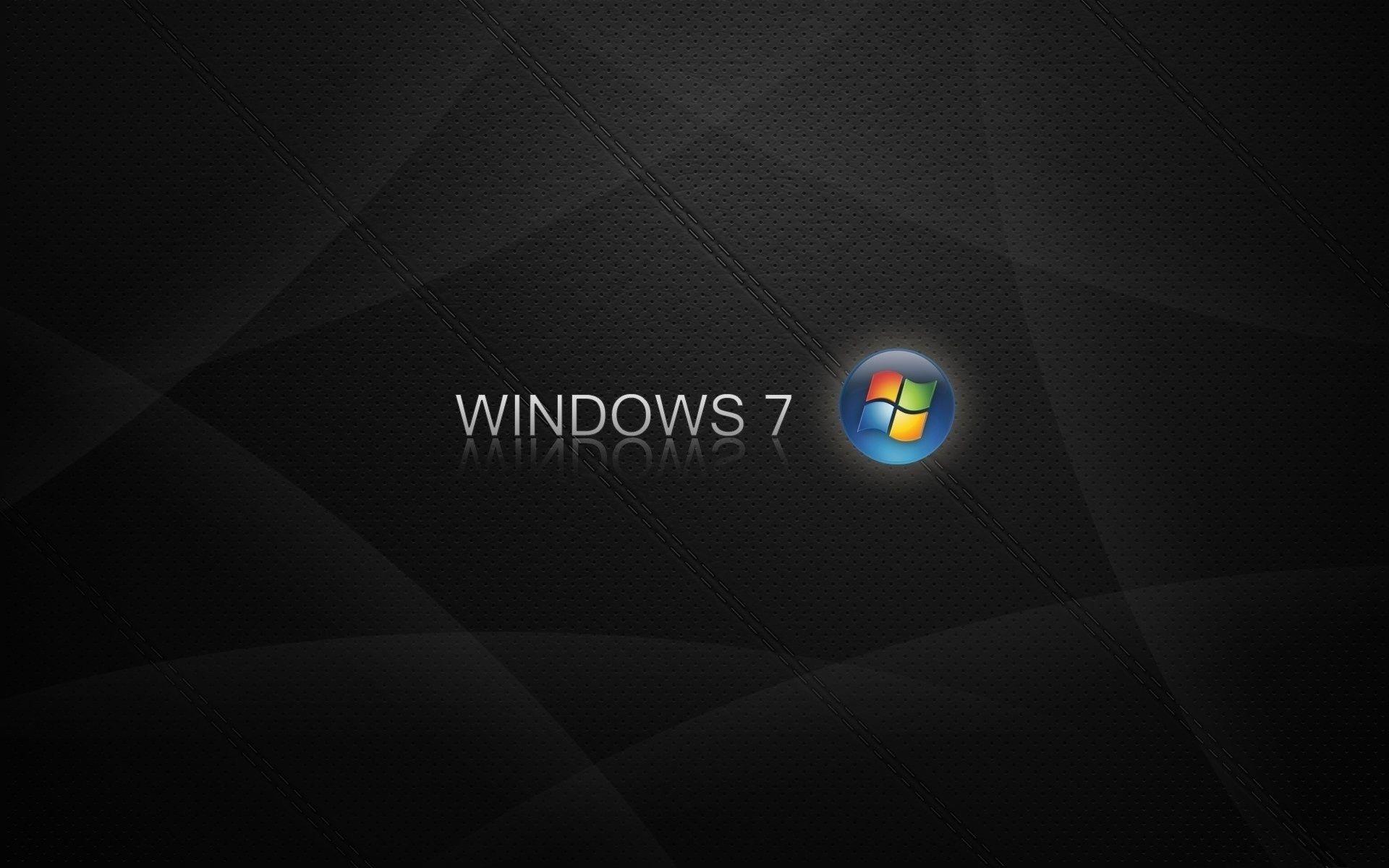 Windows 7 Black Background