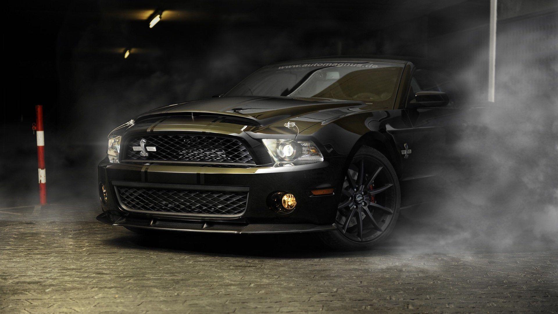 Mustang Hd Wallpaper Black