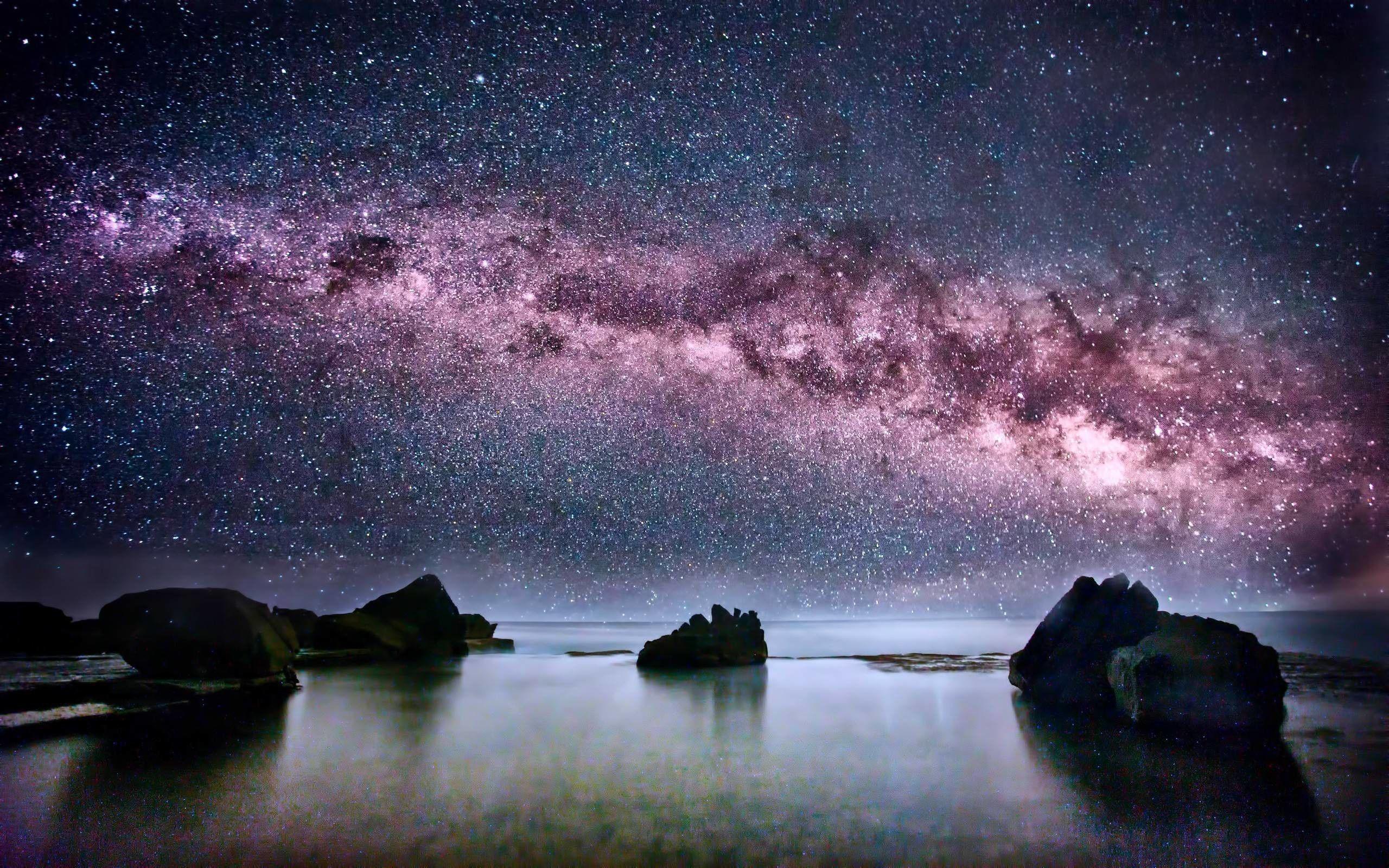 Nature & Landscape Amazing Milky Way wallpaper Desktop, Phone